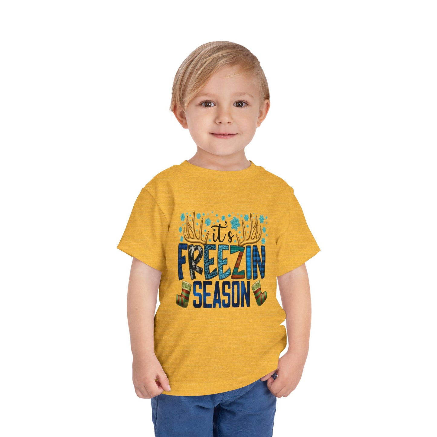 It's FREEZIN' SEASON Toddler Christmas Tee