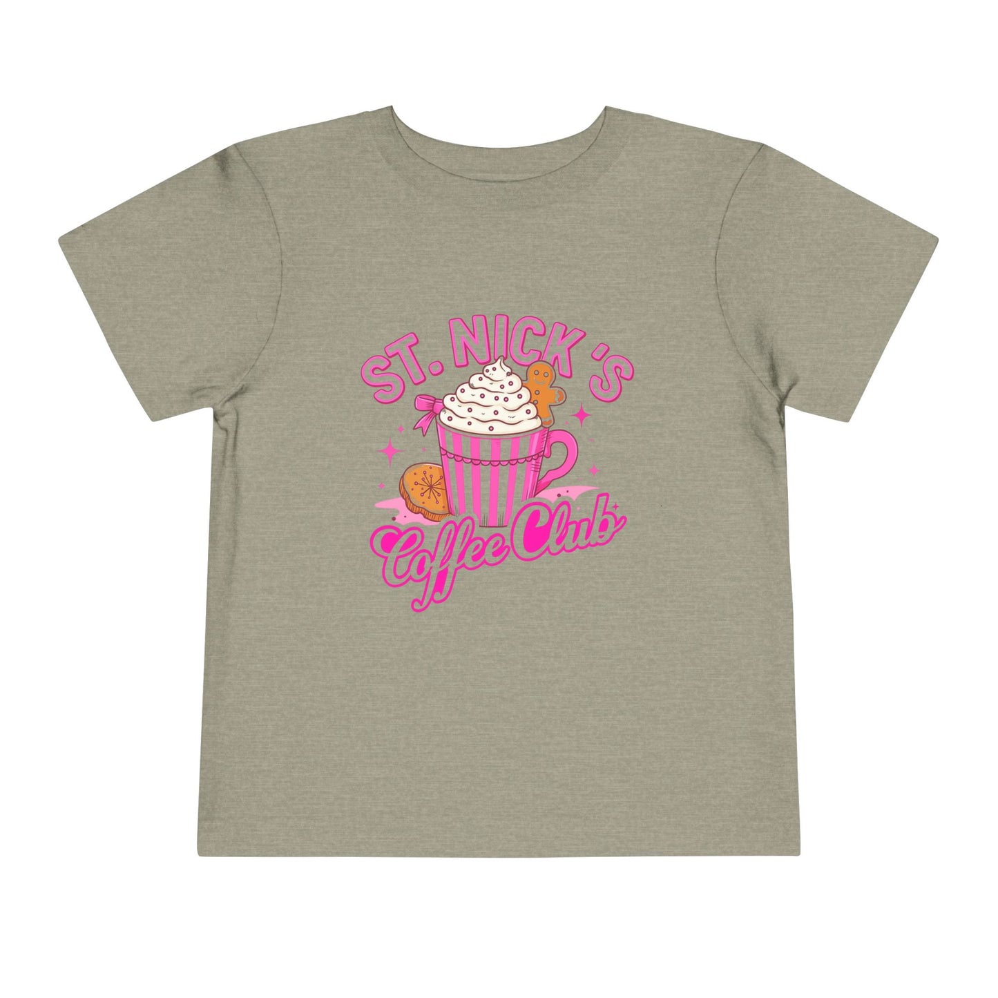 St. Nick's Coffee Club Toddler Christmas Tee