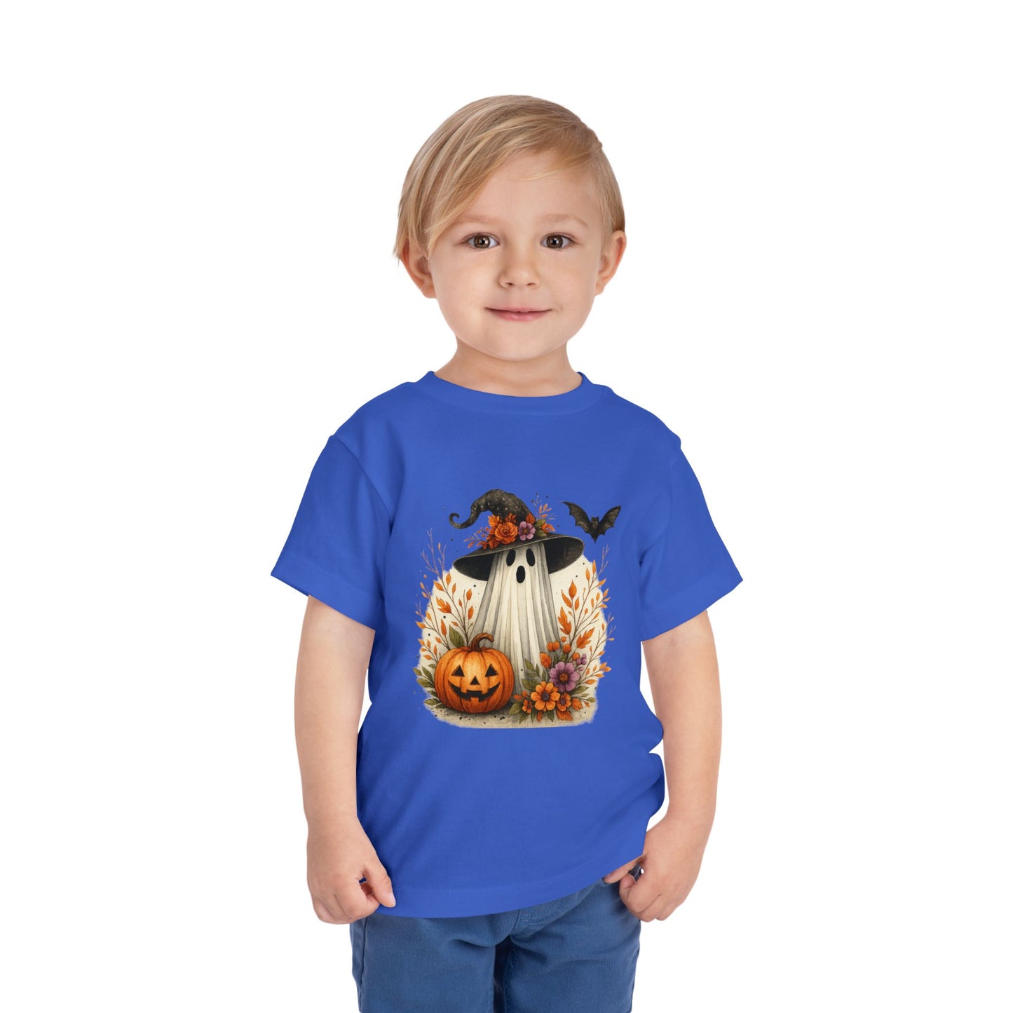 Toddler T-Shirt Friendly Ghost Halloween Tee