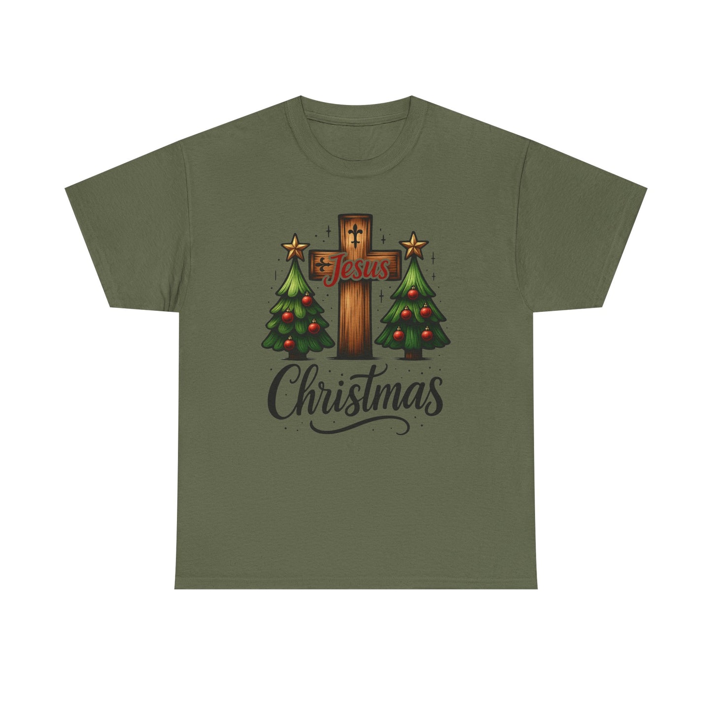 Christmas Cross Unisex Tee