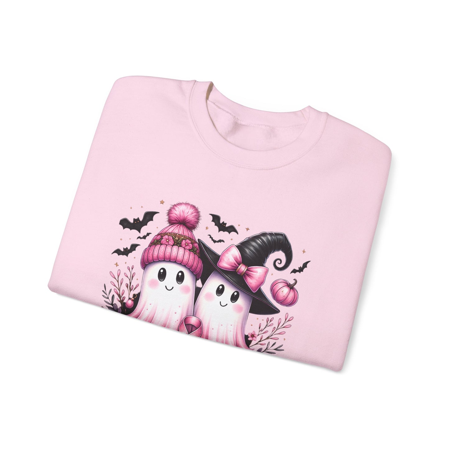 Boo-tiful Breast Cancer Awareness Halloween Crewneck