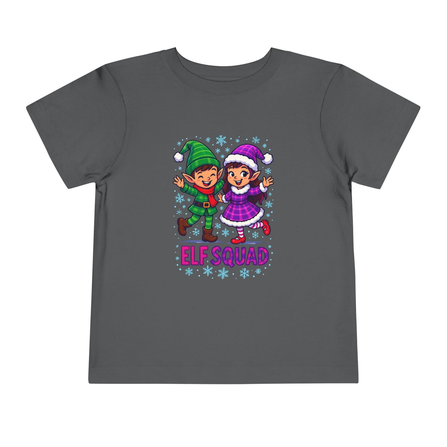 Elf Squad Toddler Christmas Tee