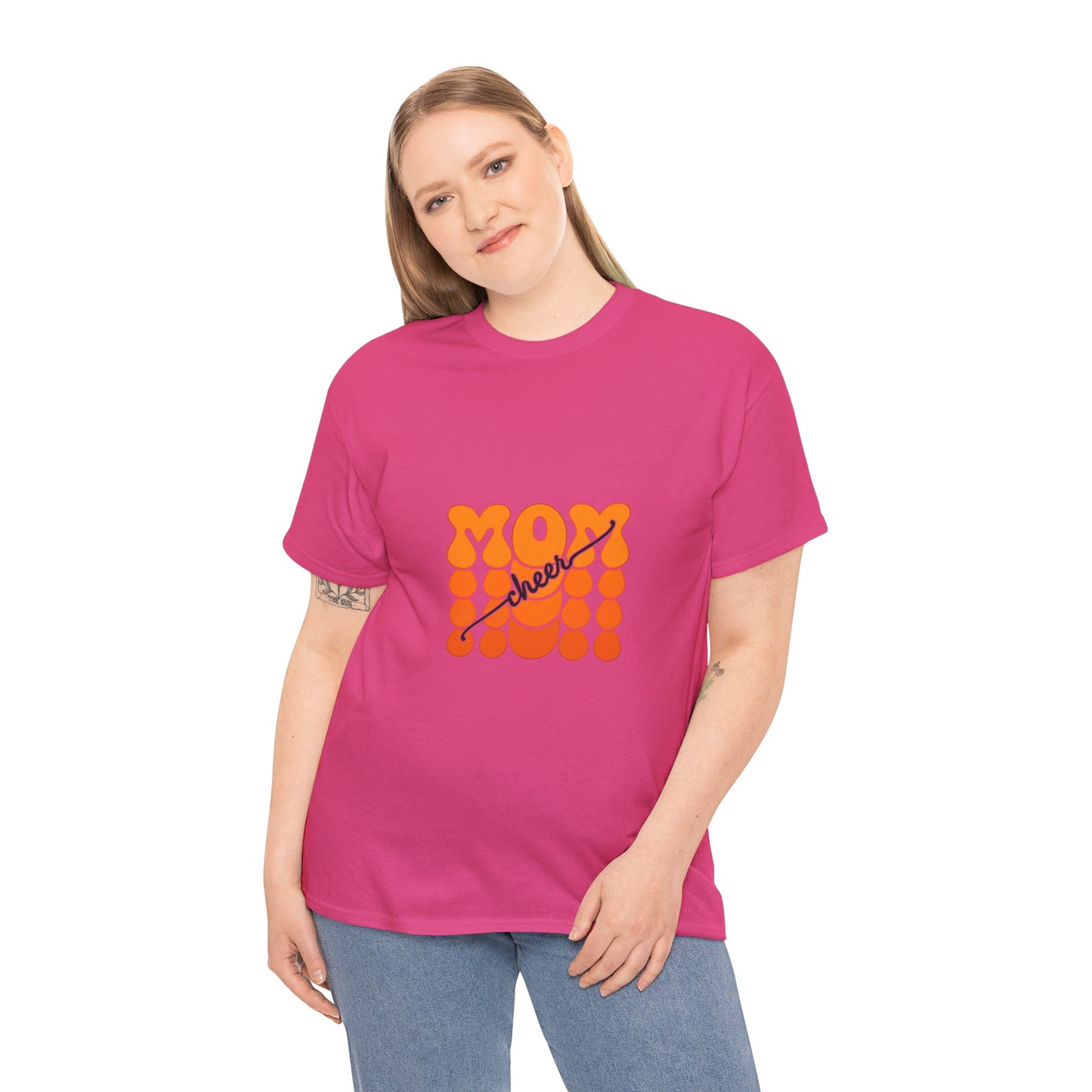 Retro Mom Cheer Tee