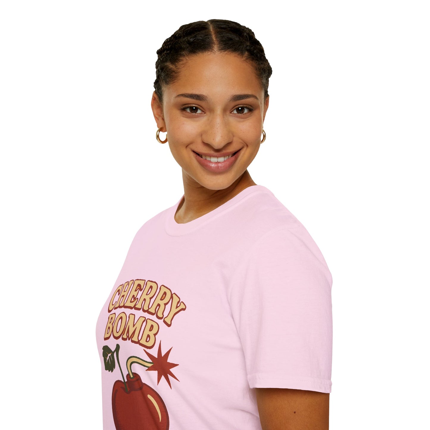 Cherry Bomb Soft Style T-Shirt for Women