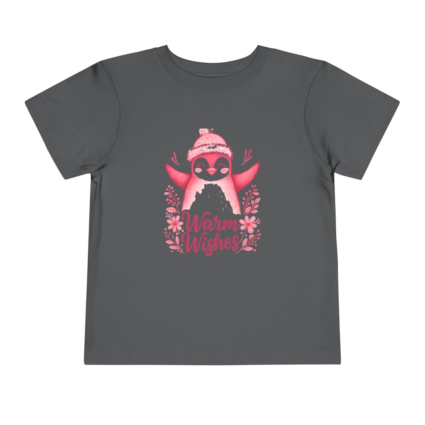 Warm Wishes Penguin Toddler Christmas Tee