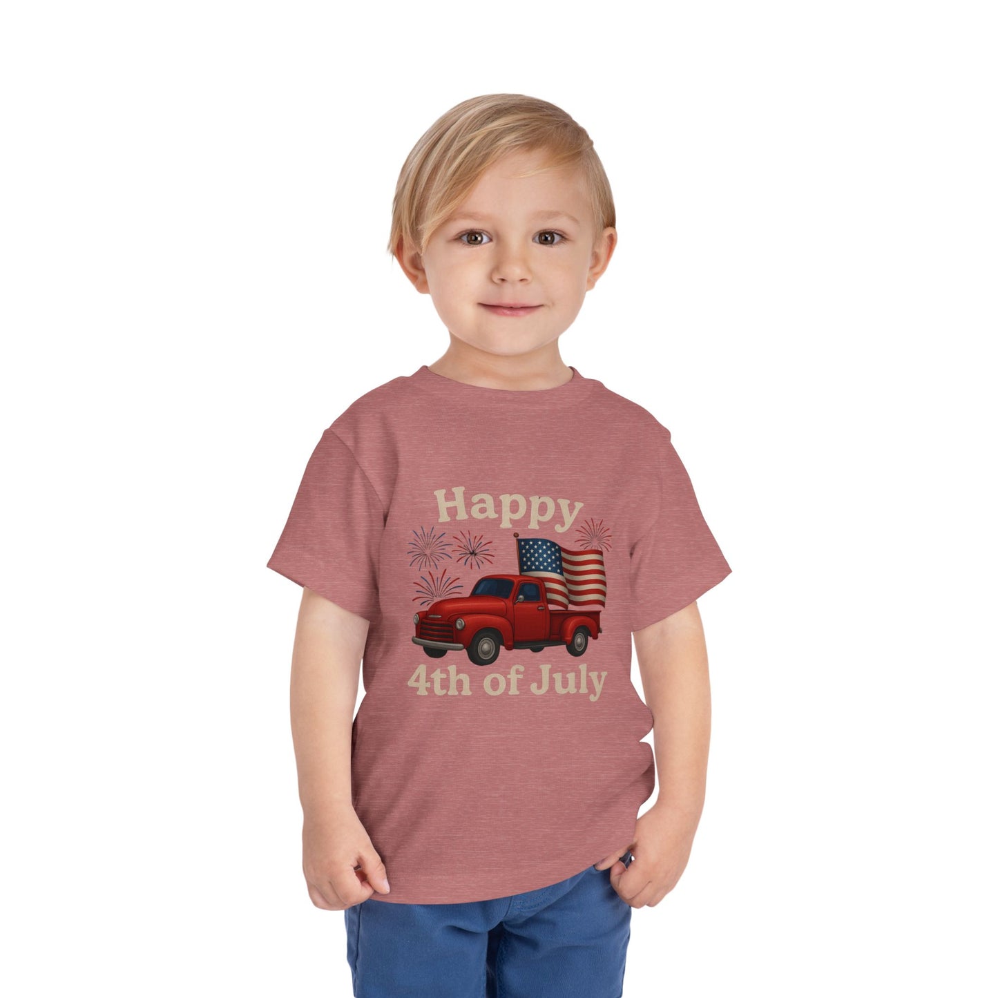 4th of July Truck Tee - Happy Independence Day!