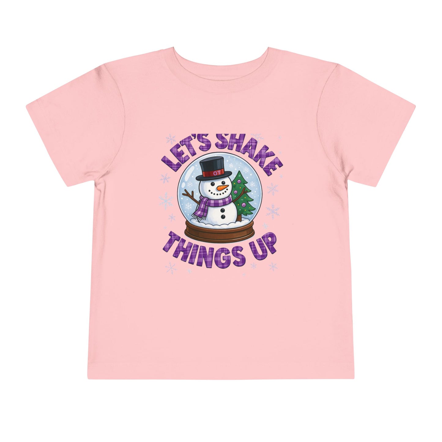 Shake Things Up! Snowman Christmas Toddler Tee