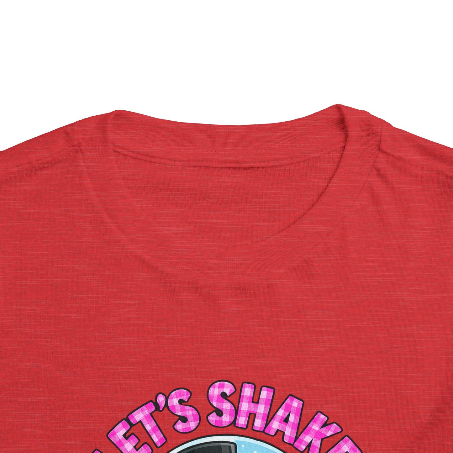 Let's Shake Things Up! Snow Globe Toddler Christmas Tee