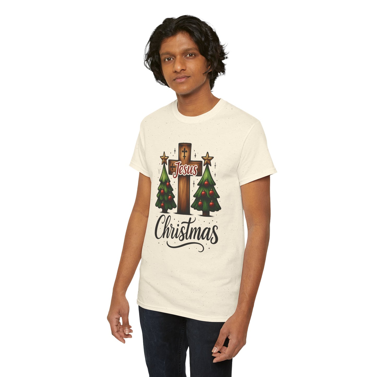 Christmas Cross Unisex Tee