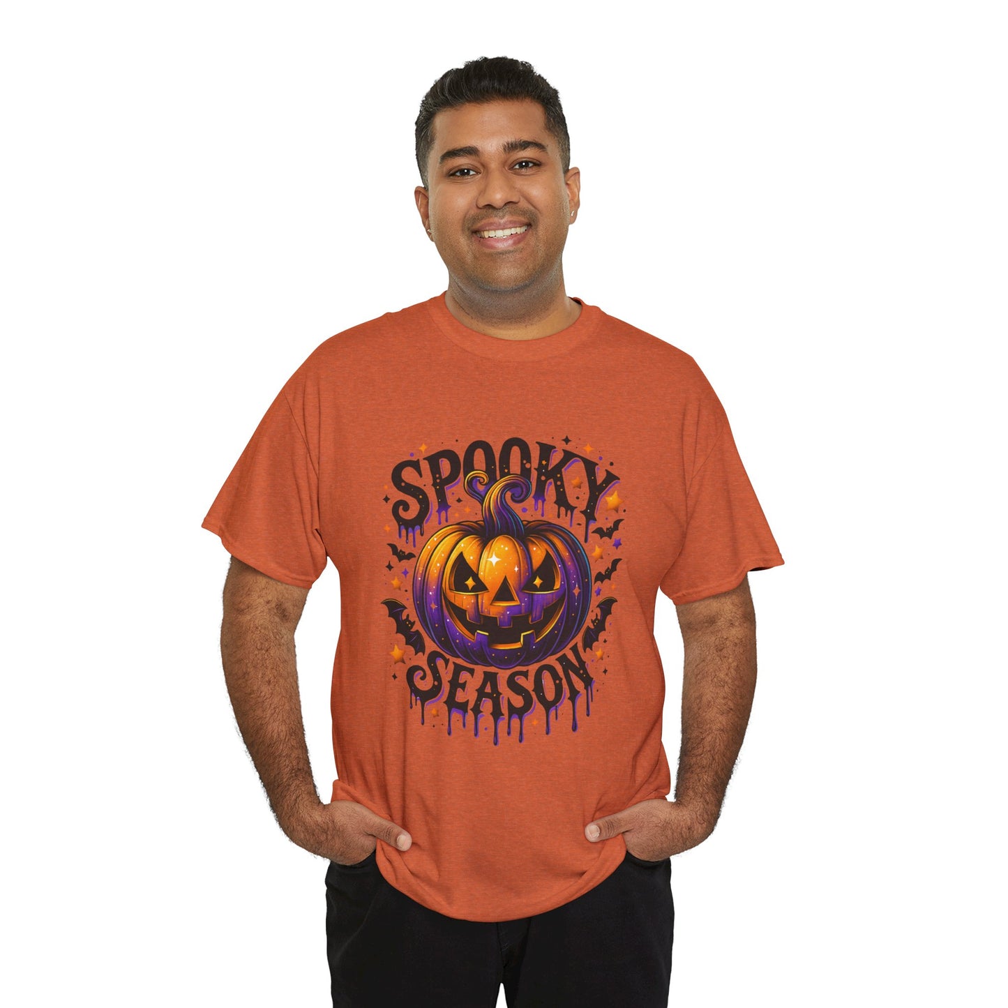 Spooky Season Jack O Lantern Halloween Tee