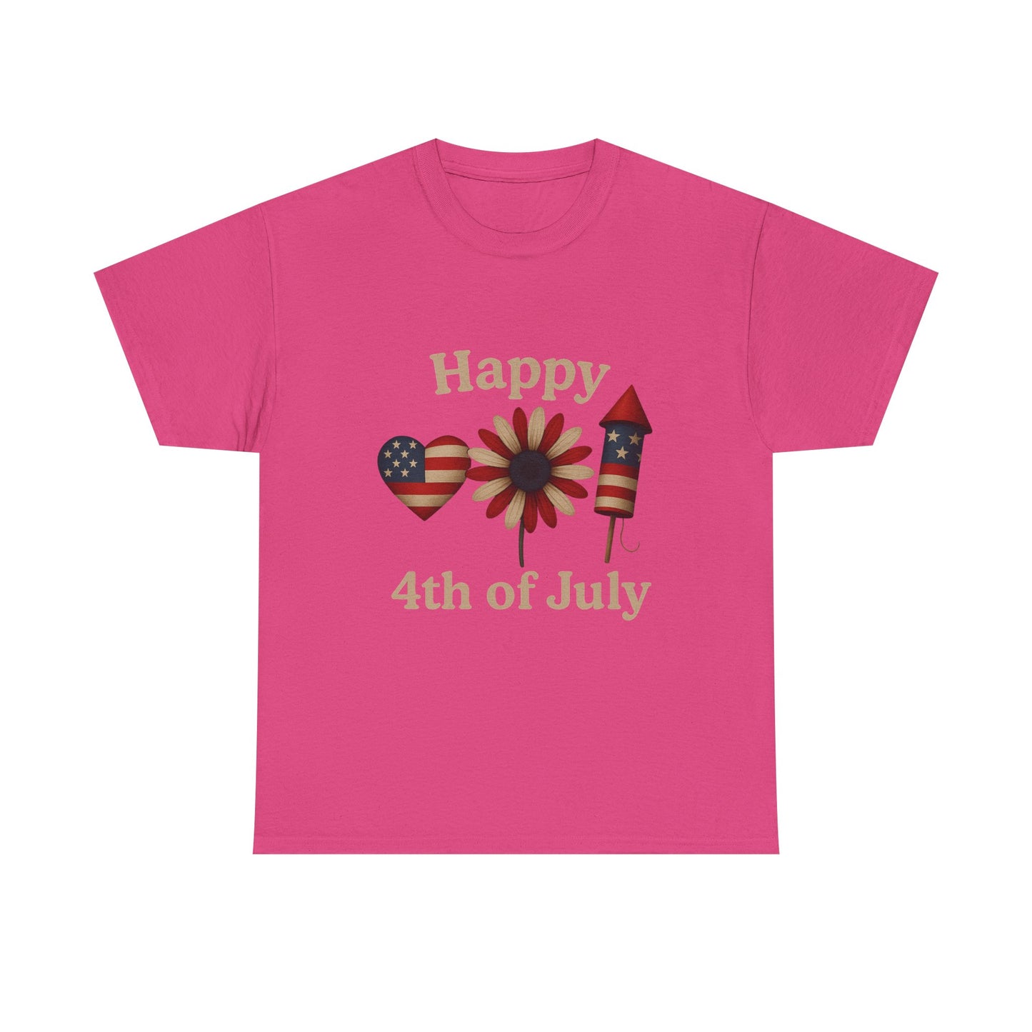 Happy 4th of July Patriotic Tee