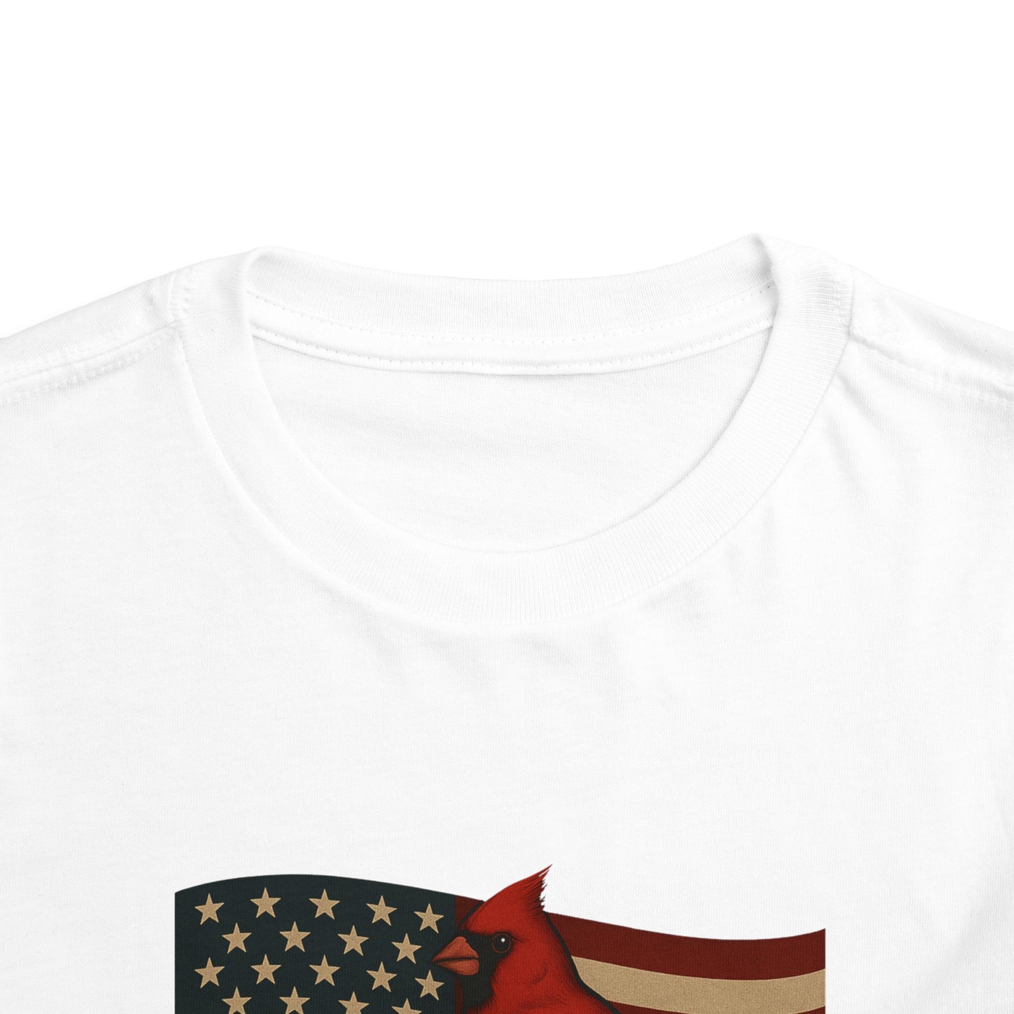 NC Cardinal & Dogwood Toddler Christmas Tee