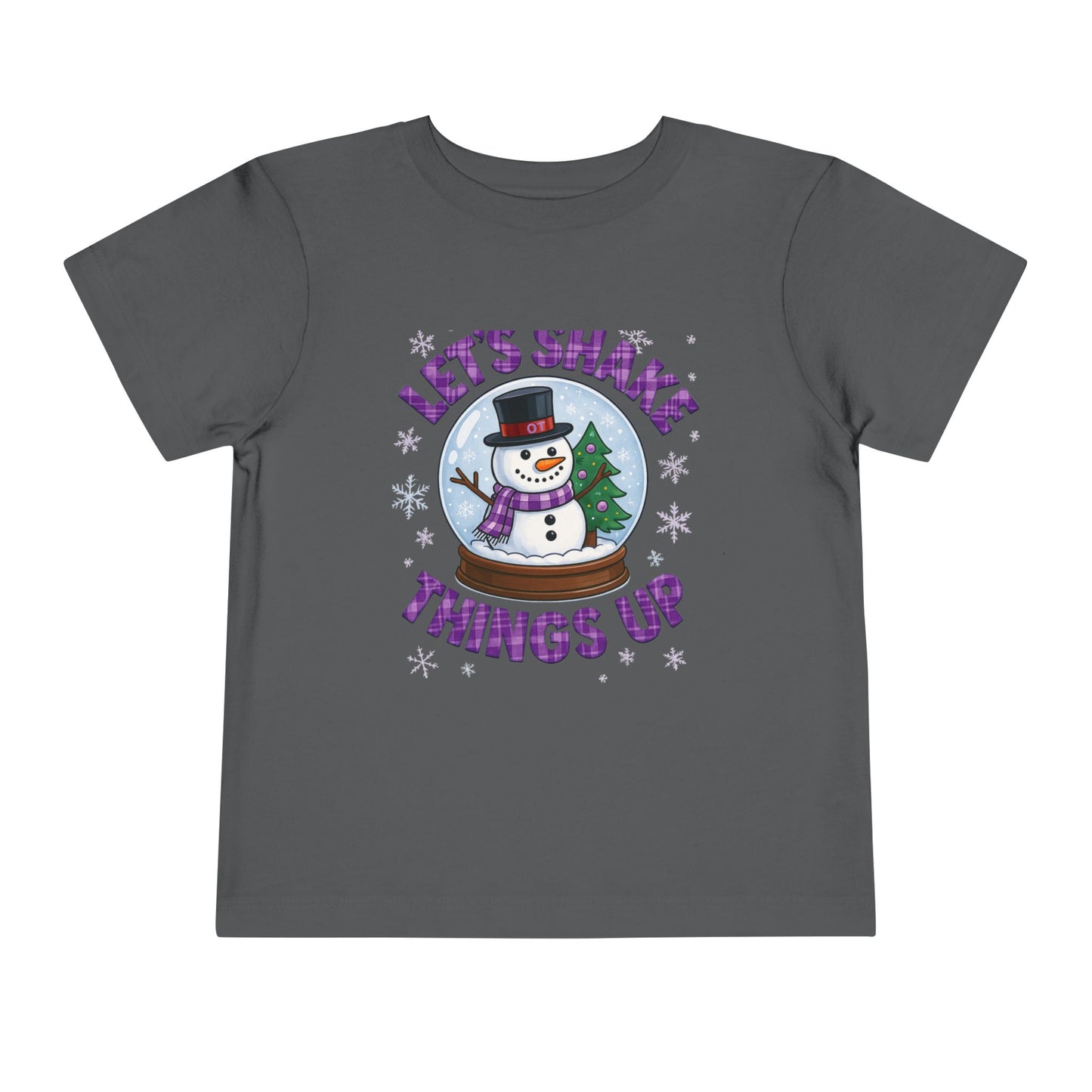 Shake Things Up! Snowman Christmas Toddler Tee