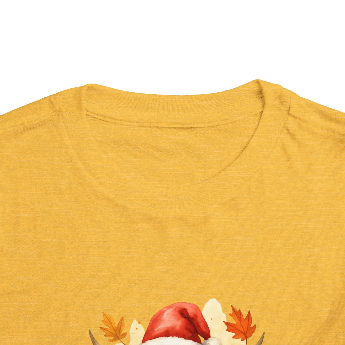 Moo-ving Through Fall Toddler Christmas Tee