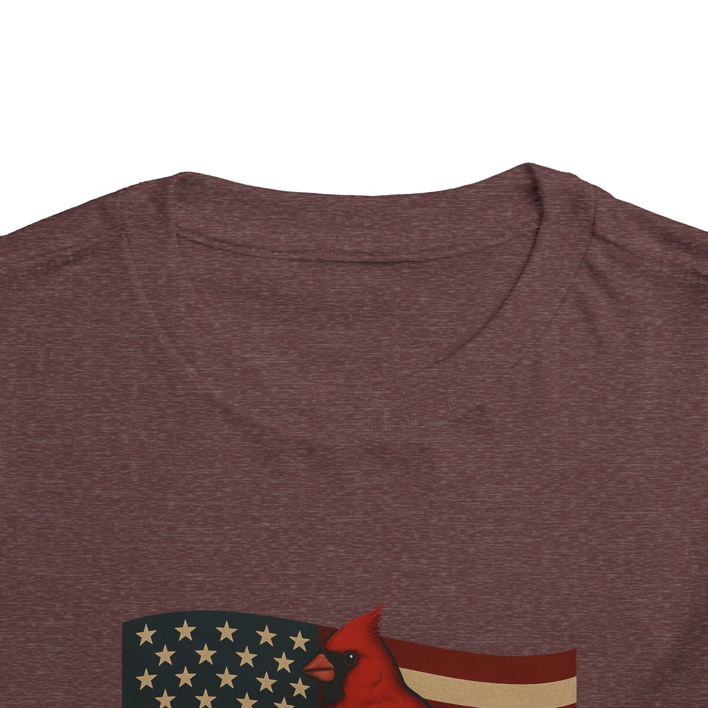 NC Cardinal & Dogwood Toddler Christmas Tee