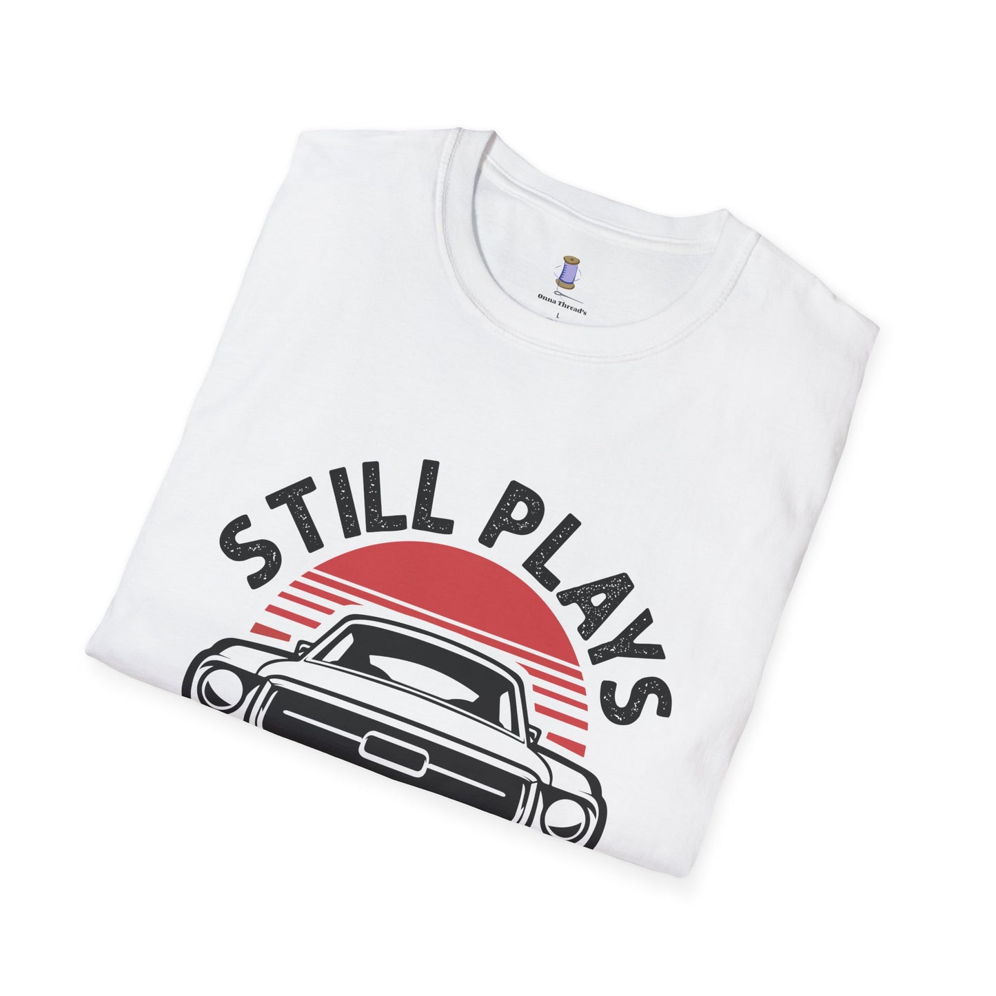 Retro Car Enthusiast T-Shirt, Still Plays with Cars Tee, Gift for Men, Vintage Auto Lover Shirt, Casual Wear, Birthday Present