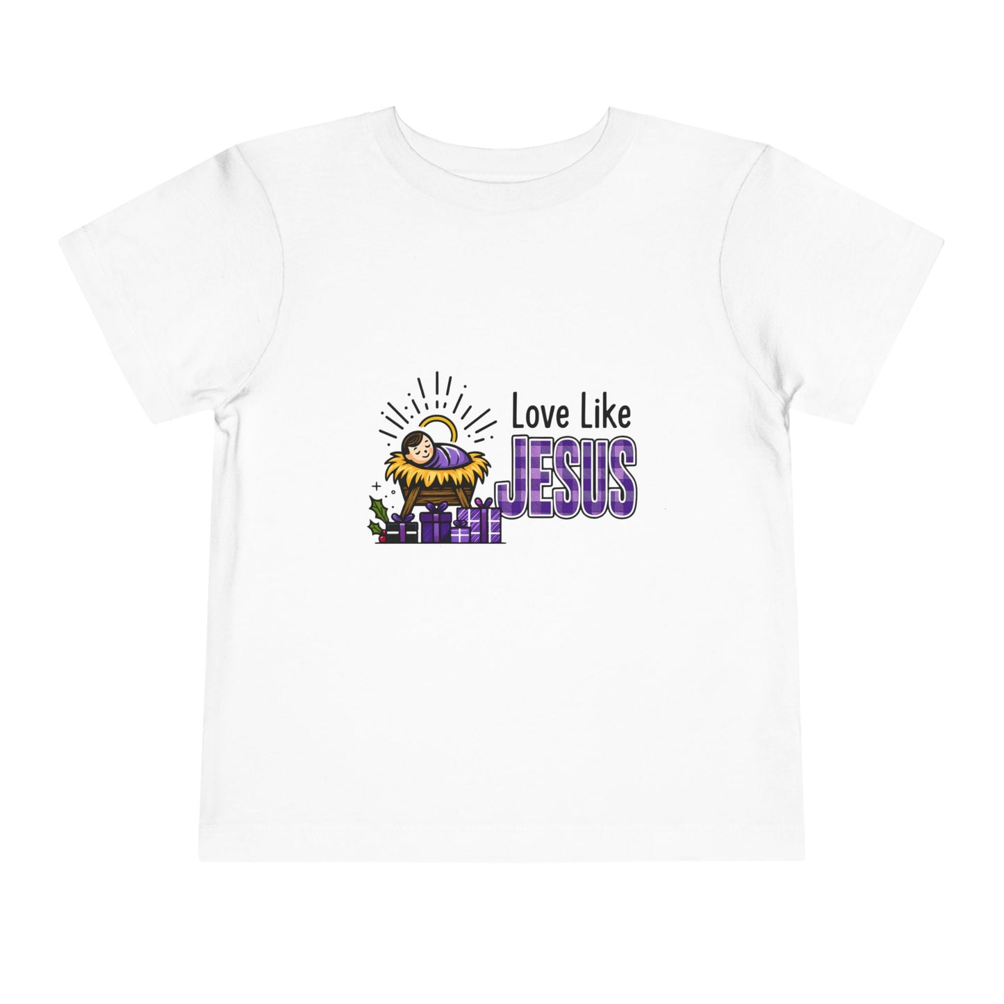Love Like Jesus Toddler Christmas Tee