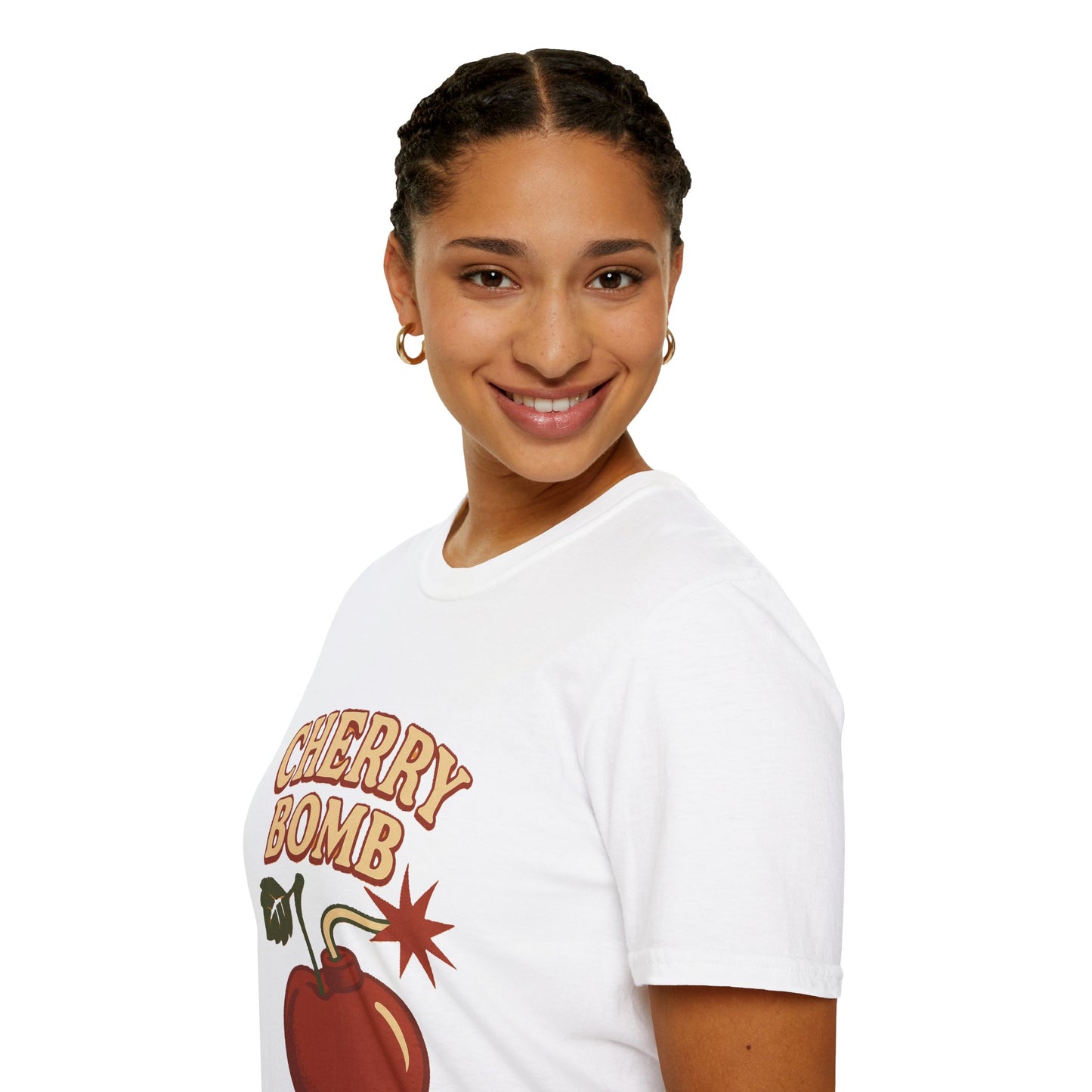 Cherry Bomb Soft Style T-Shirt for Women
