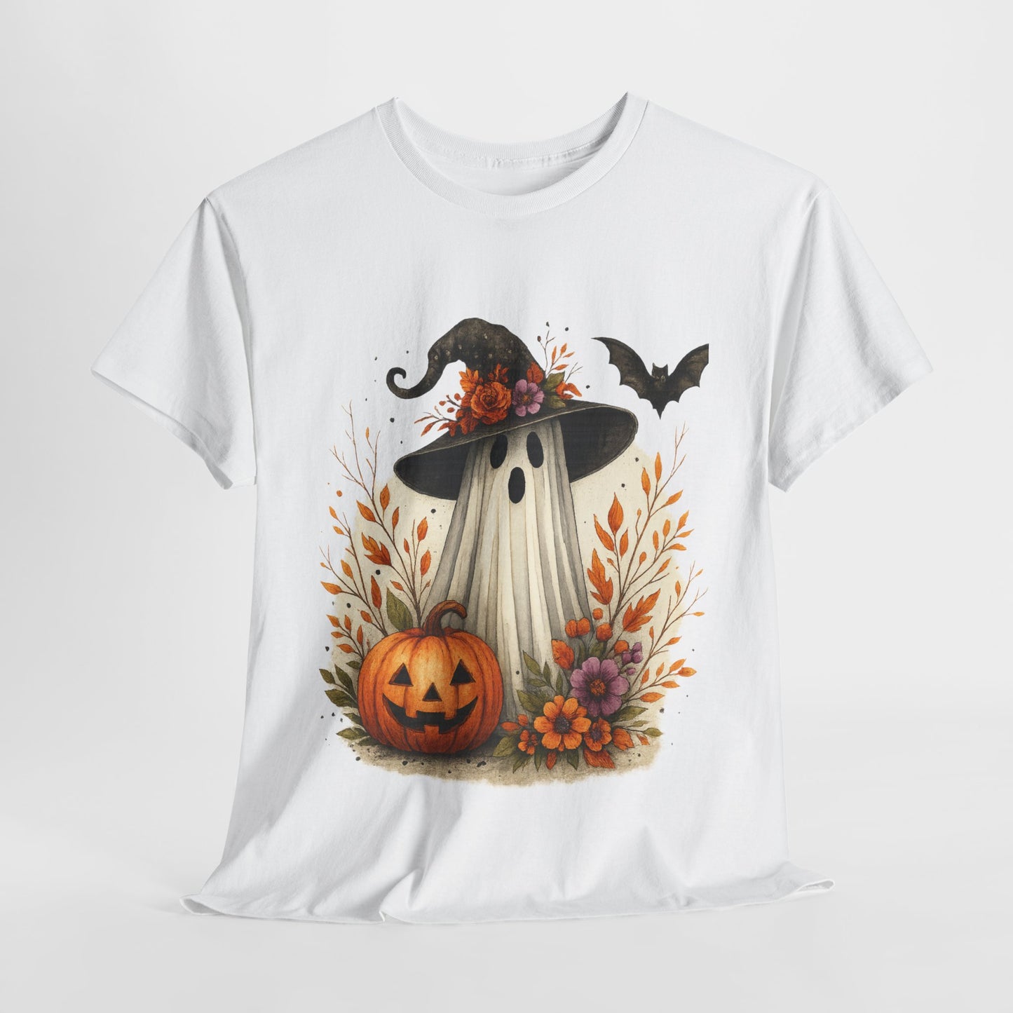 Whimsical Ghost Halloween Tee