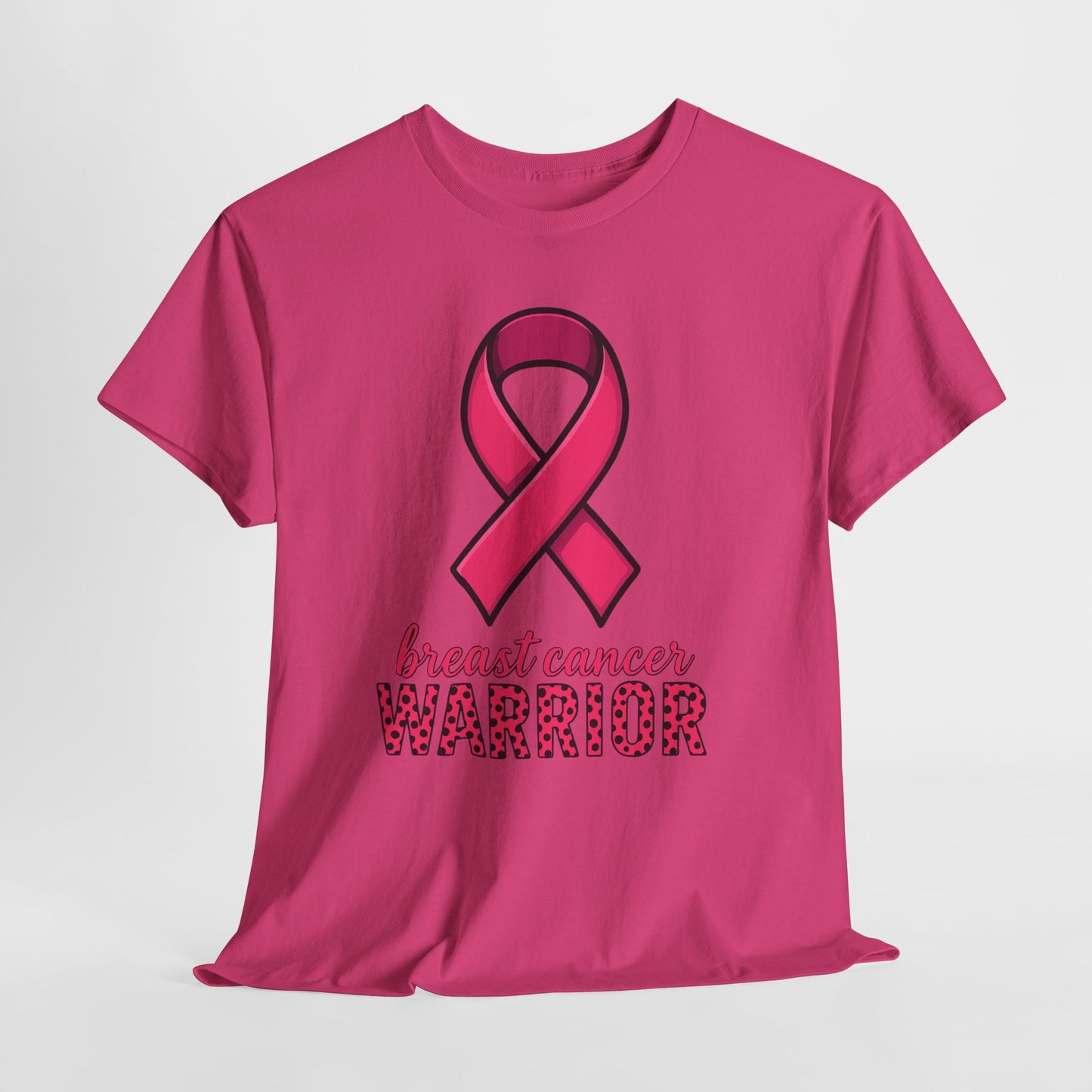 Breast Cancer Warrior Pink Ribbon Tee