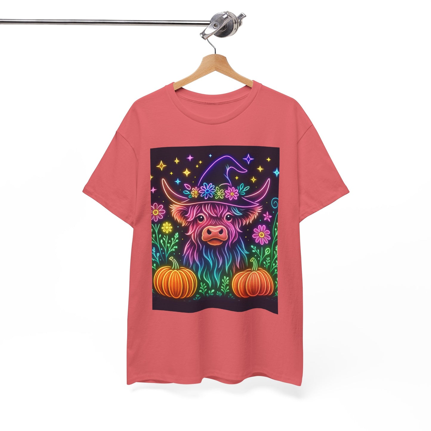 Neon Halloween Highland Tee