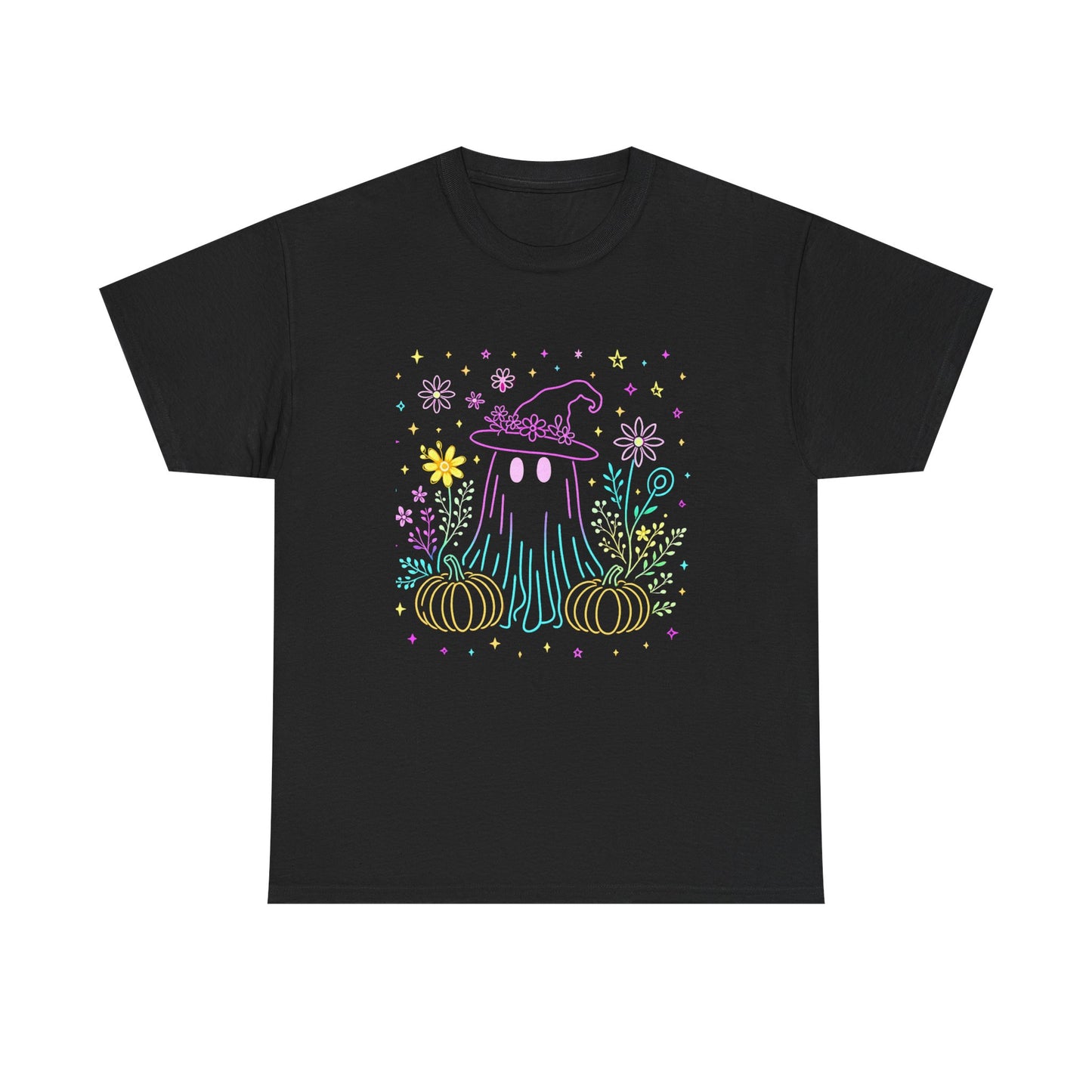 Pastel Ghost Witch Hat Tee