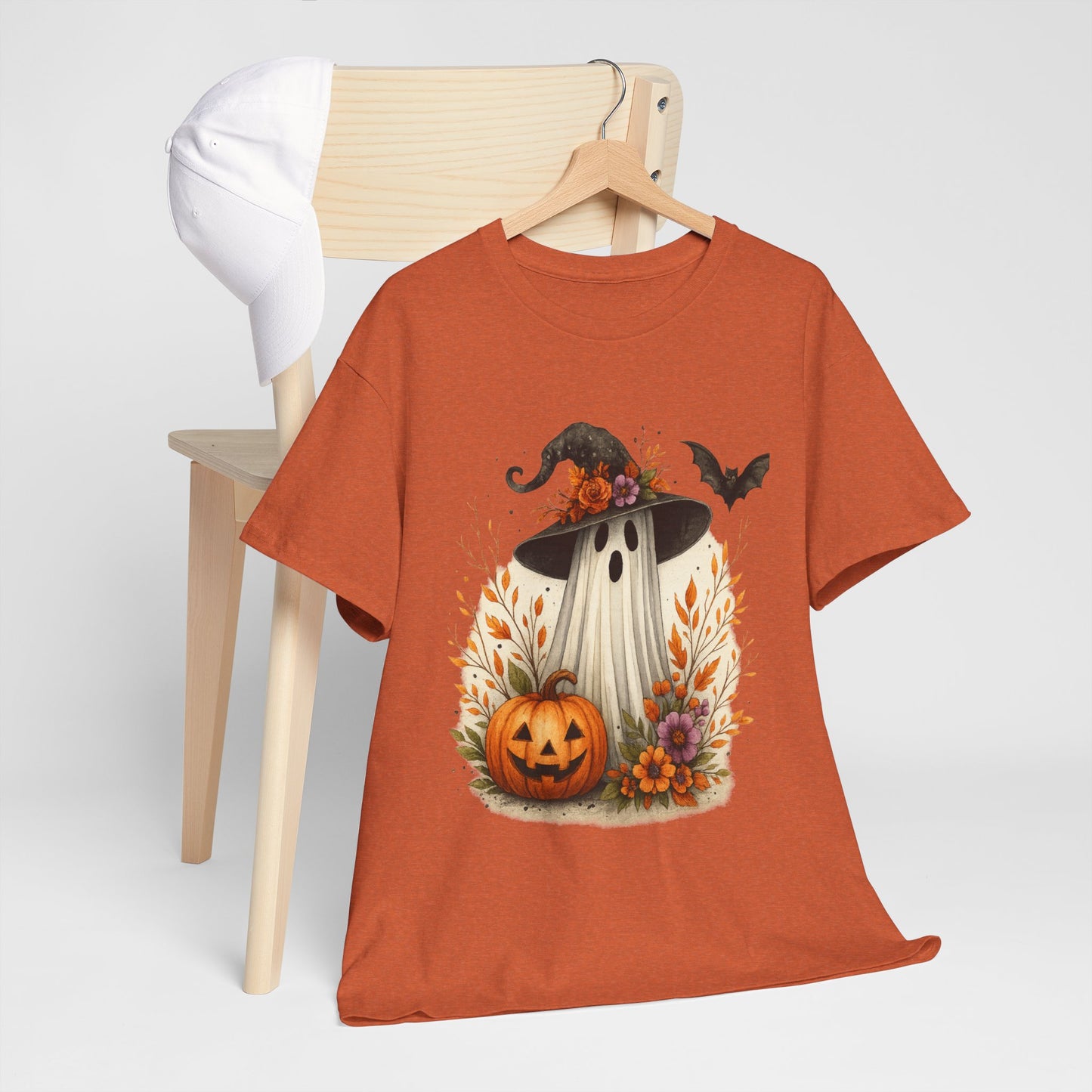 Whimsical Ghost Halloween Tee