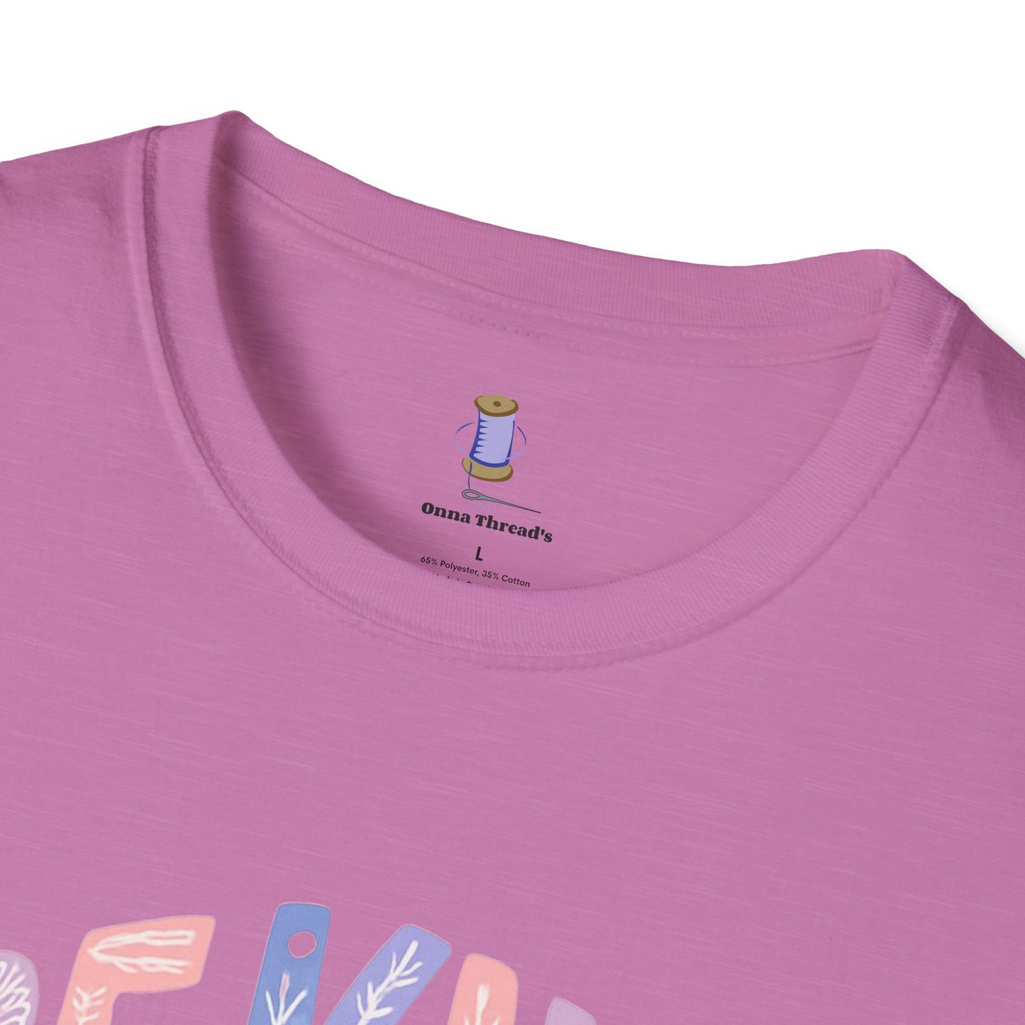 Be Kind to Yourself Unisex Softstyle T-Shirt, Positive Affirmation Tee, Relaxed Fit Shirt, Self Care Gift, Mindfulness Apparel