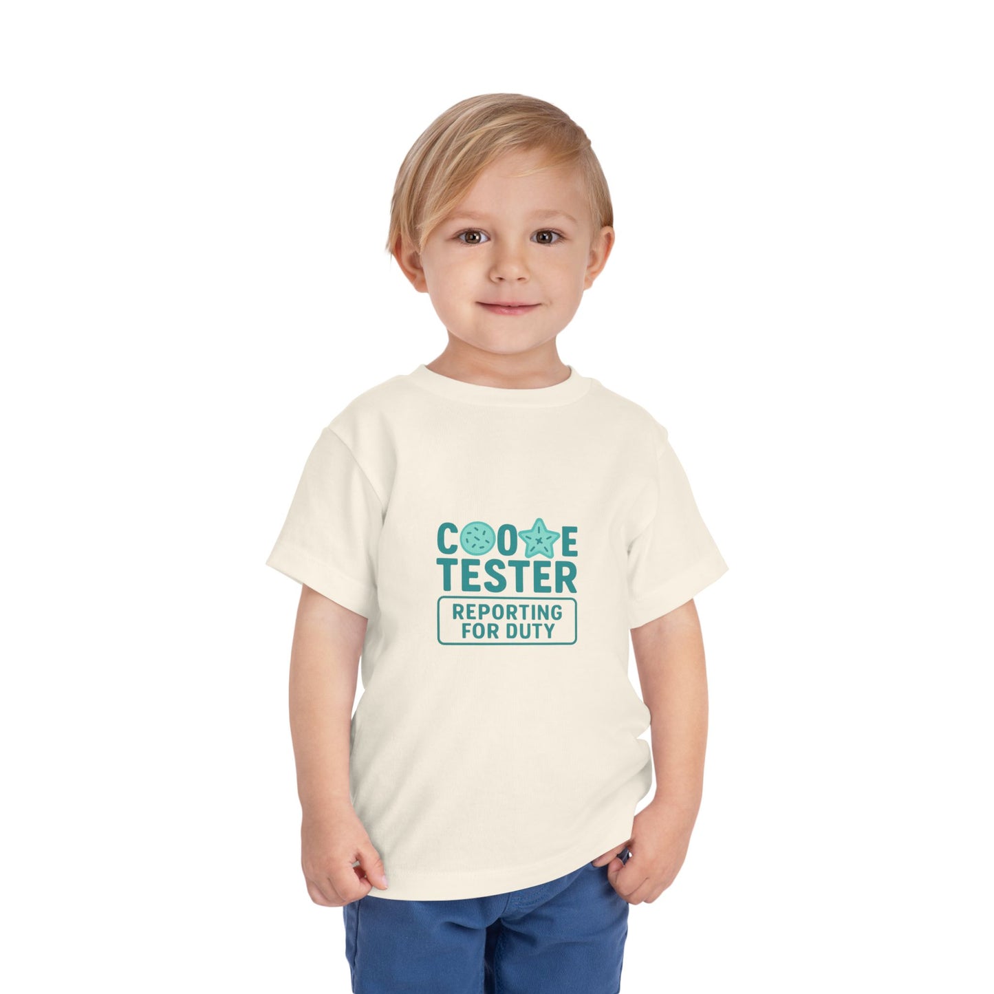 Cookie Tester Christmas Tee - Reporting for Duty!