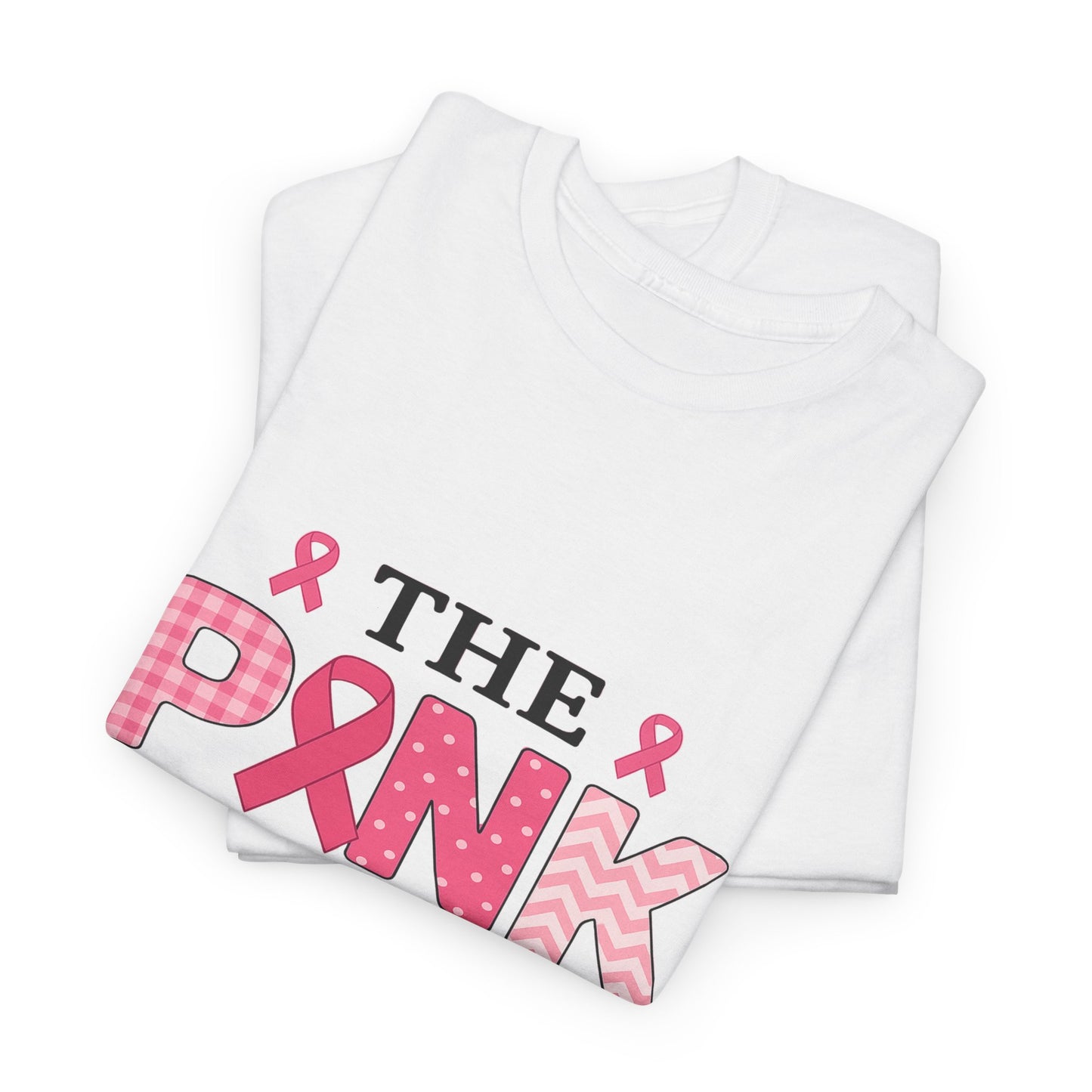 Pink Ribbon Cousin Support Tee - Breast Cancer Awareness
