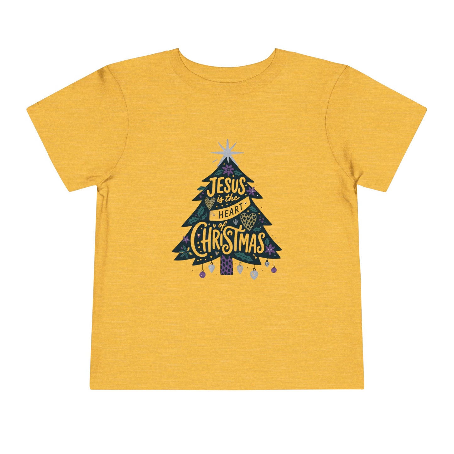 Jesus is the Heart of Christmas Toddler Tee
