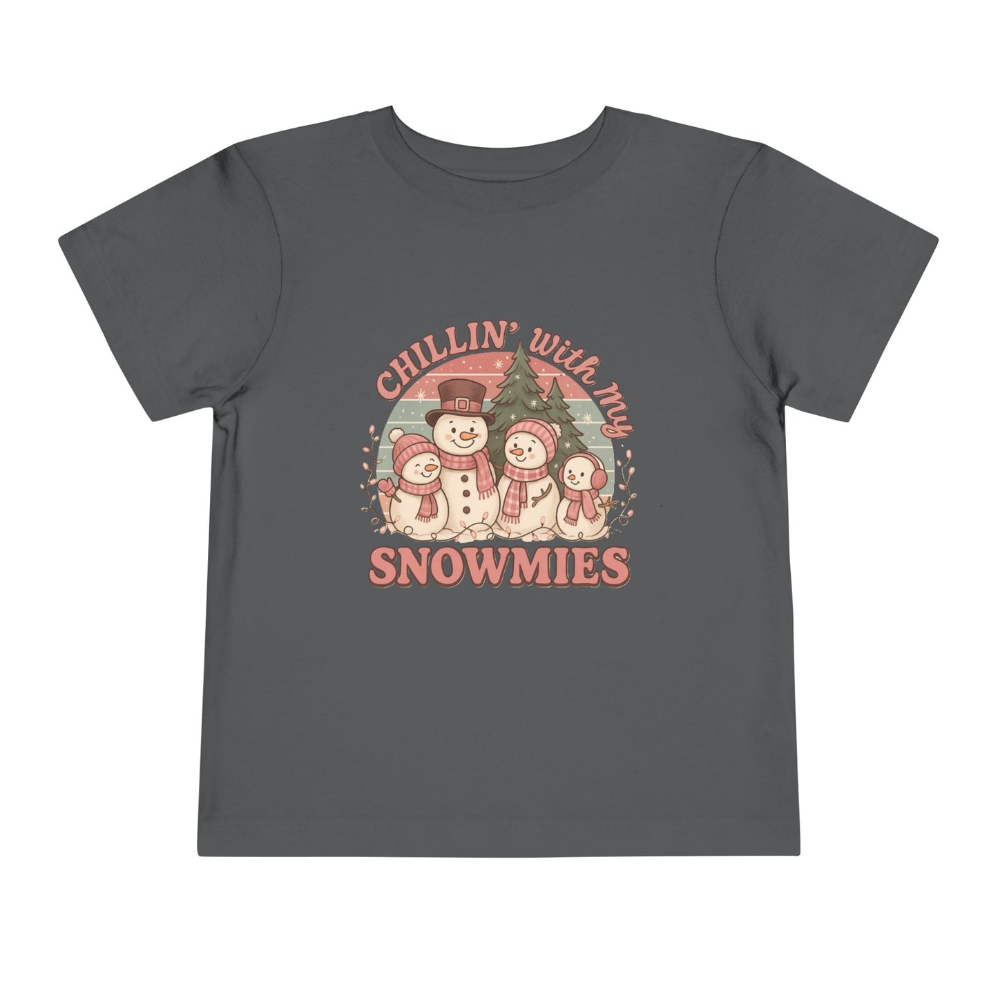 Chillin' Snowmies Toddler Christmas Tee