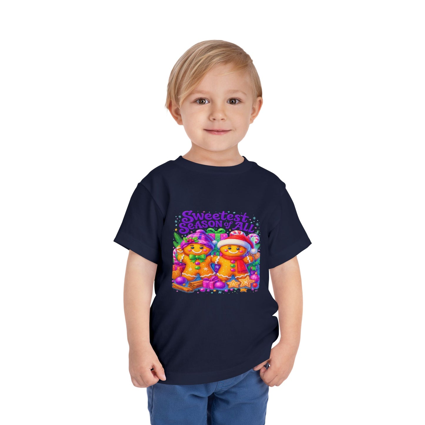 Sweetest Season Gingerbread Christmas Toddler Tee