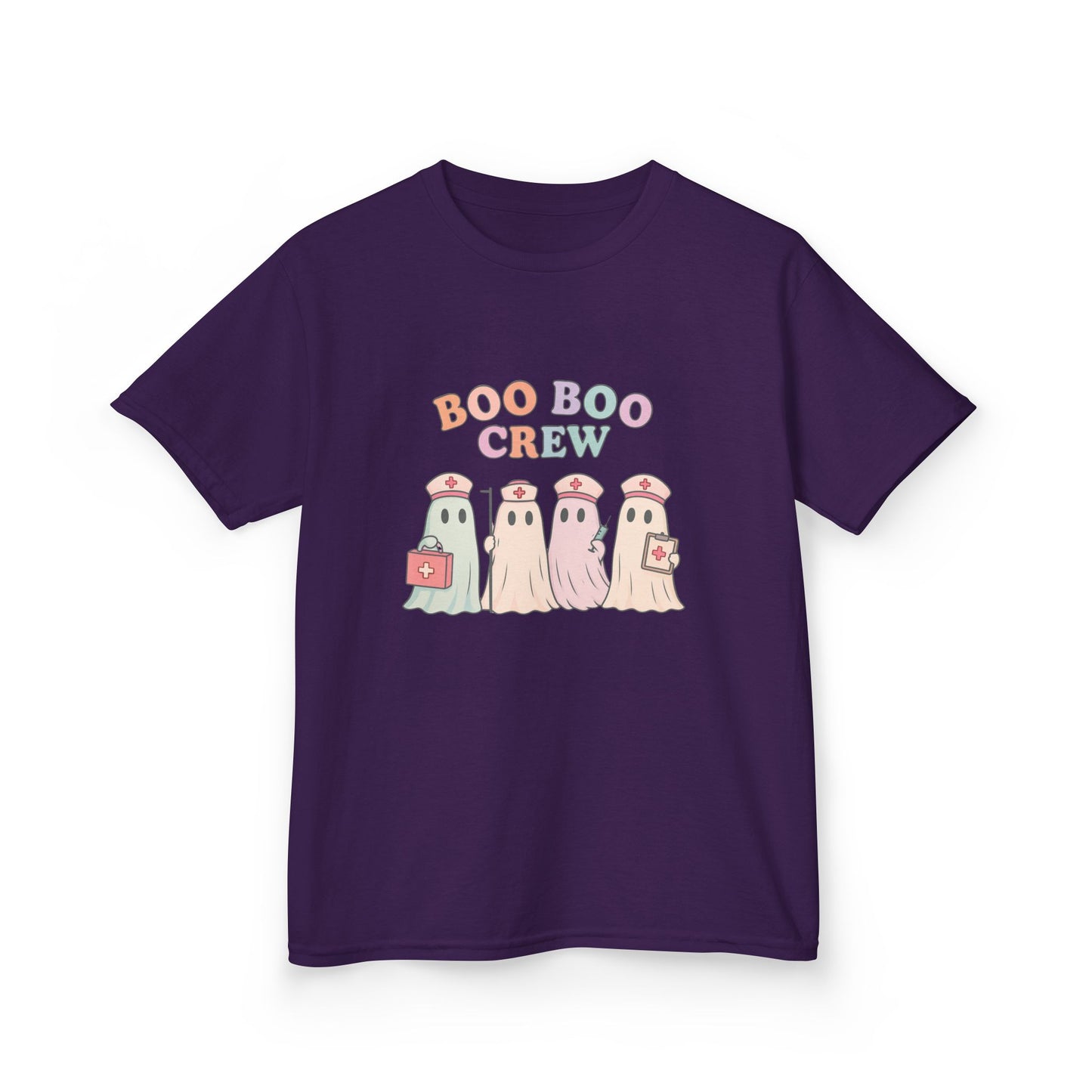 Boo Boo Crew Halloween Nurse Kids Tee