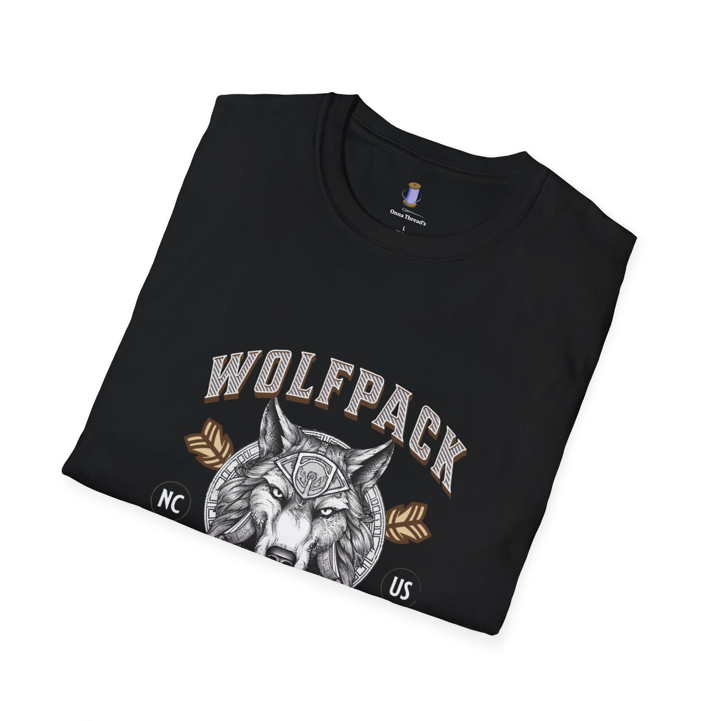 Wolfpack Graphic Unisex T-Shirt, Casual Wear, Gift for Nature Lovers, Outdoorsy Shirt, Unique Wolf Design, Perfect for Hiking