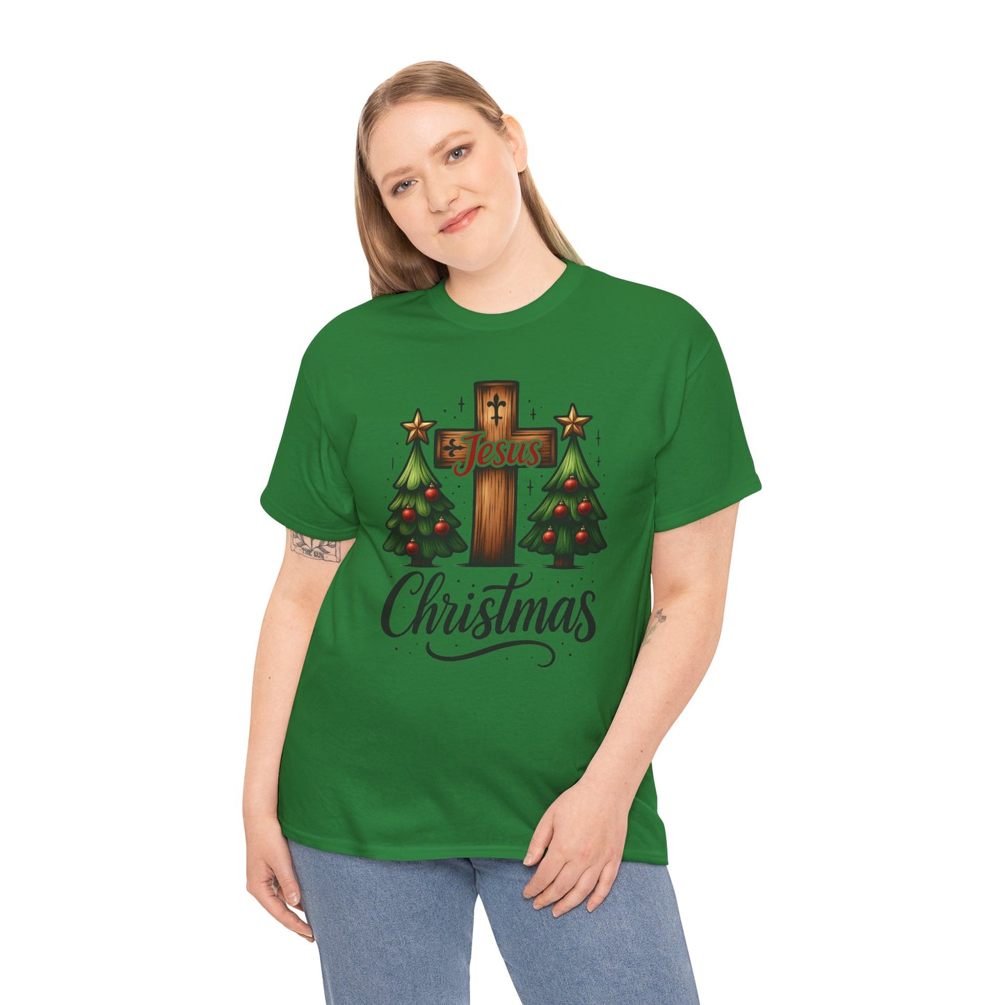 Christmas Cross Unisex Tee