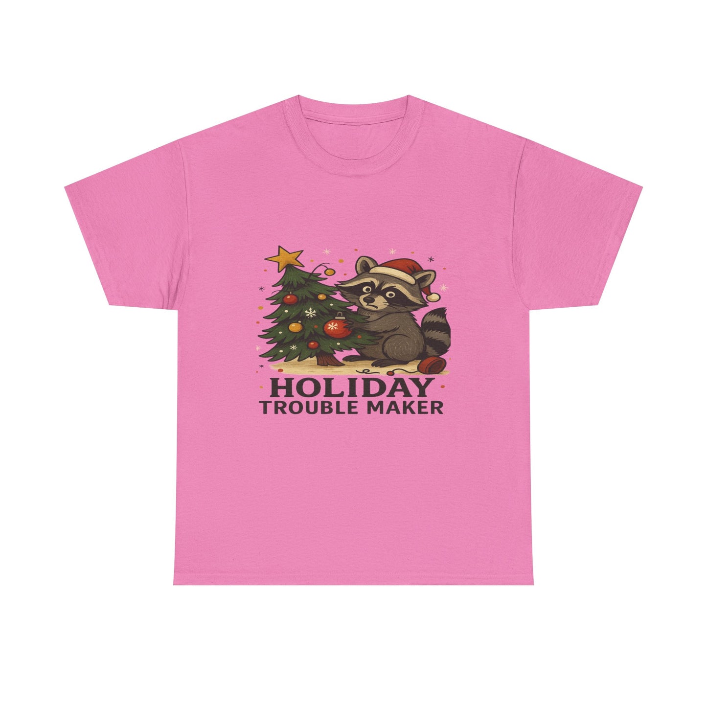 Christmas Raccoon Tee