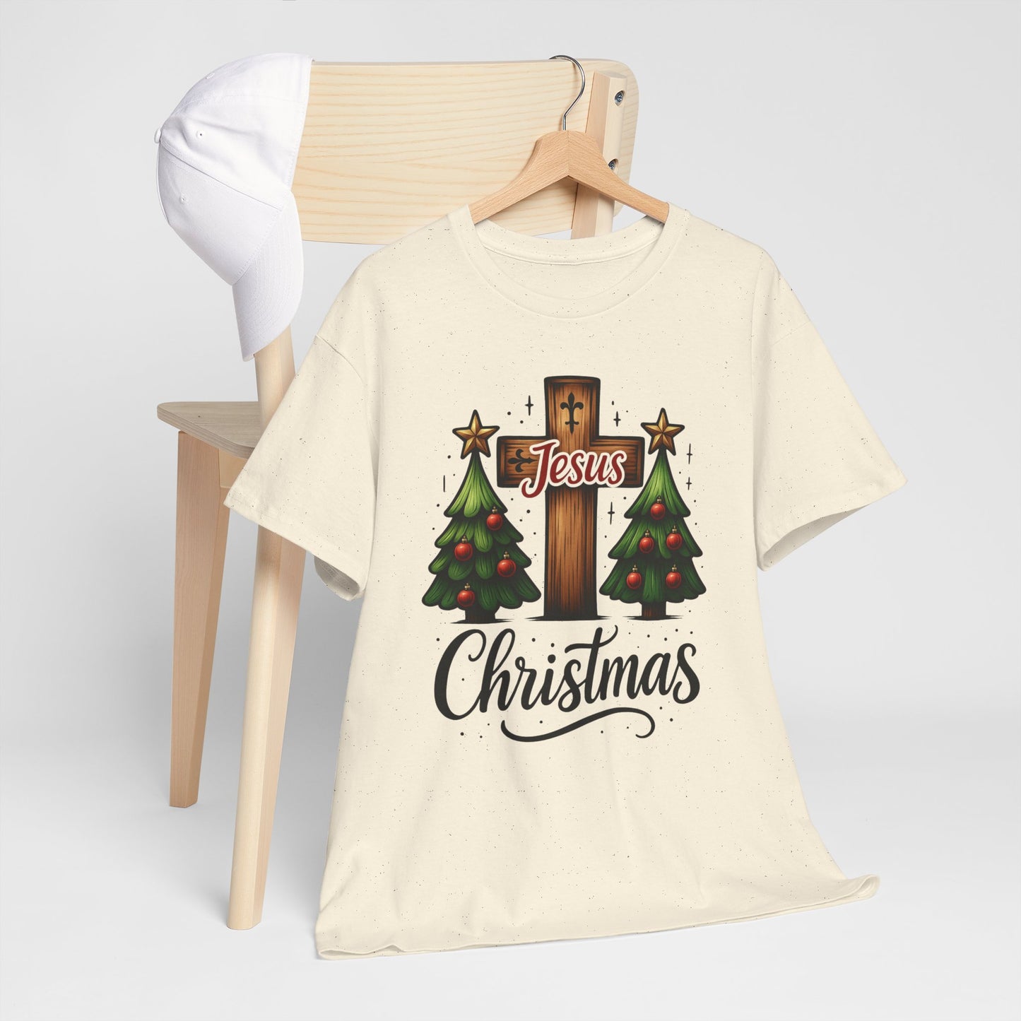 Christmas Cross Unisex Tee