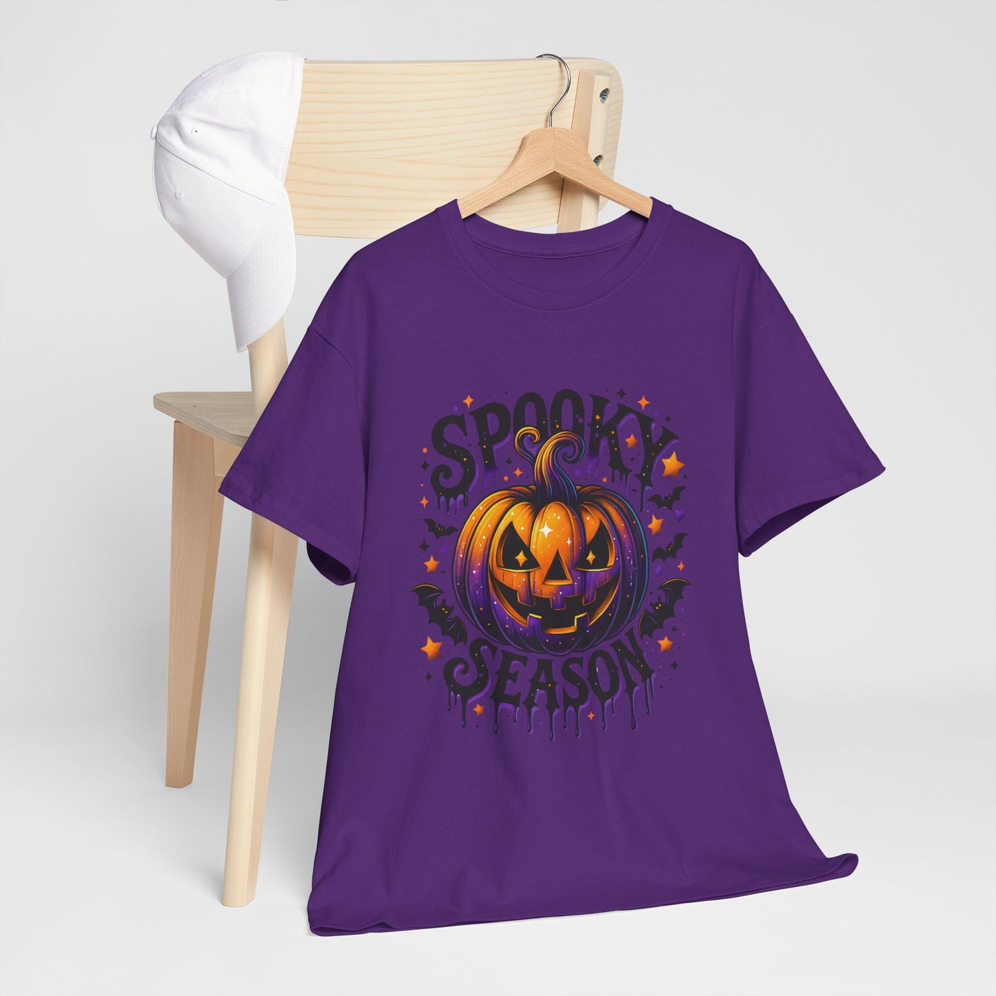Spooky Season Jack O Lantern Halloween Tee