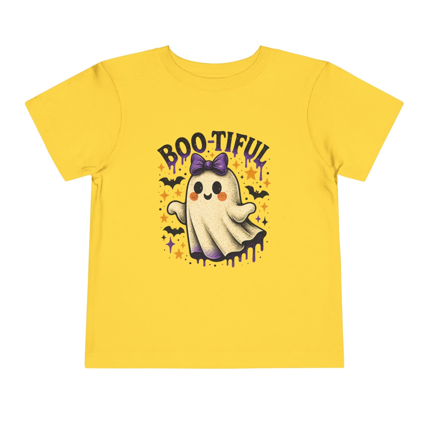 Boo-tiful Ghost Halloween Toddler Tee