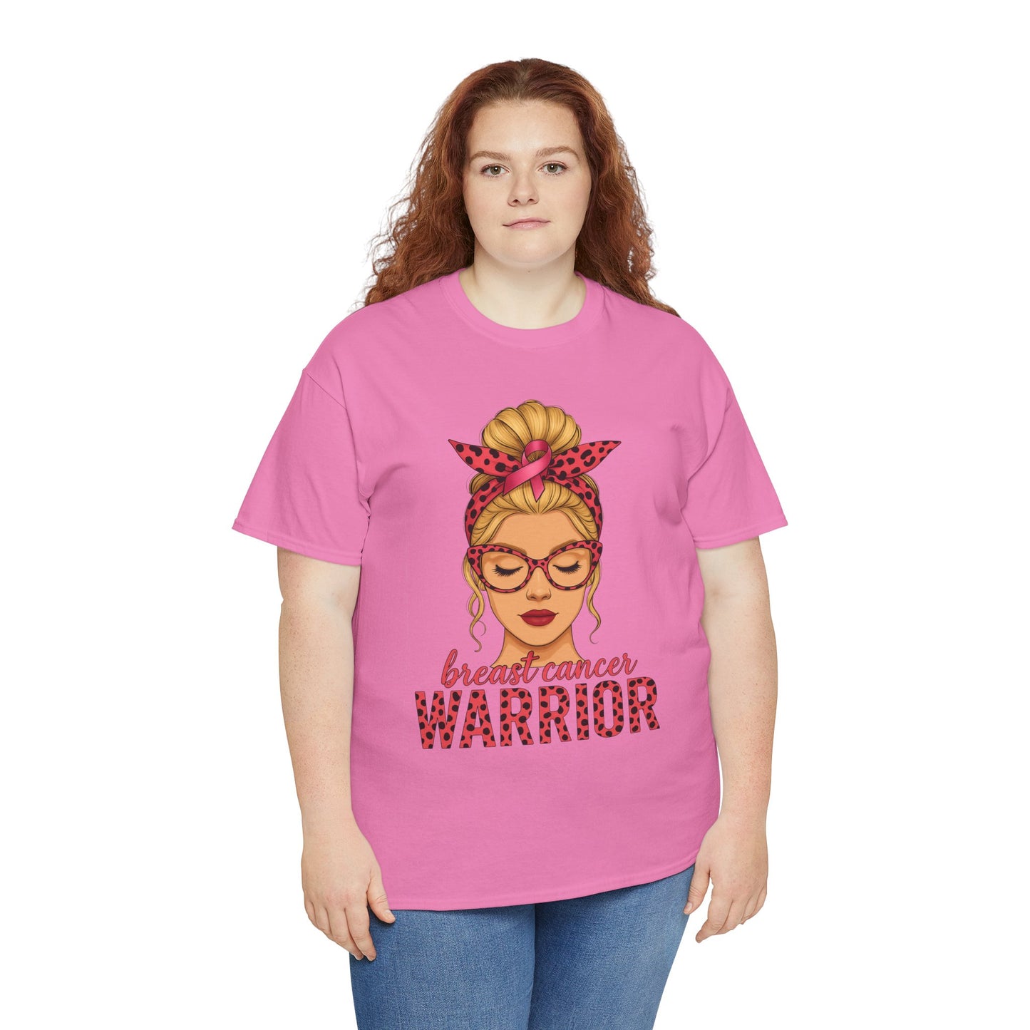 Breast Cancer Warrior Tee - Pink Ribbon Support