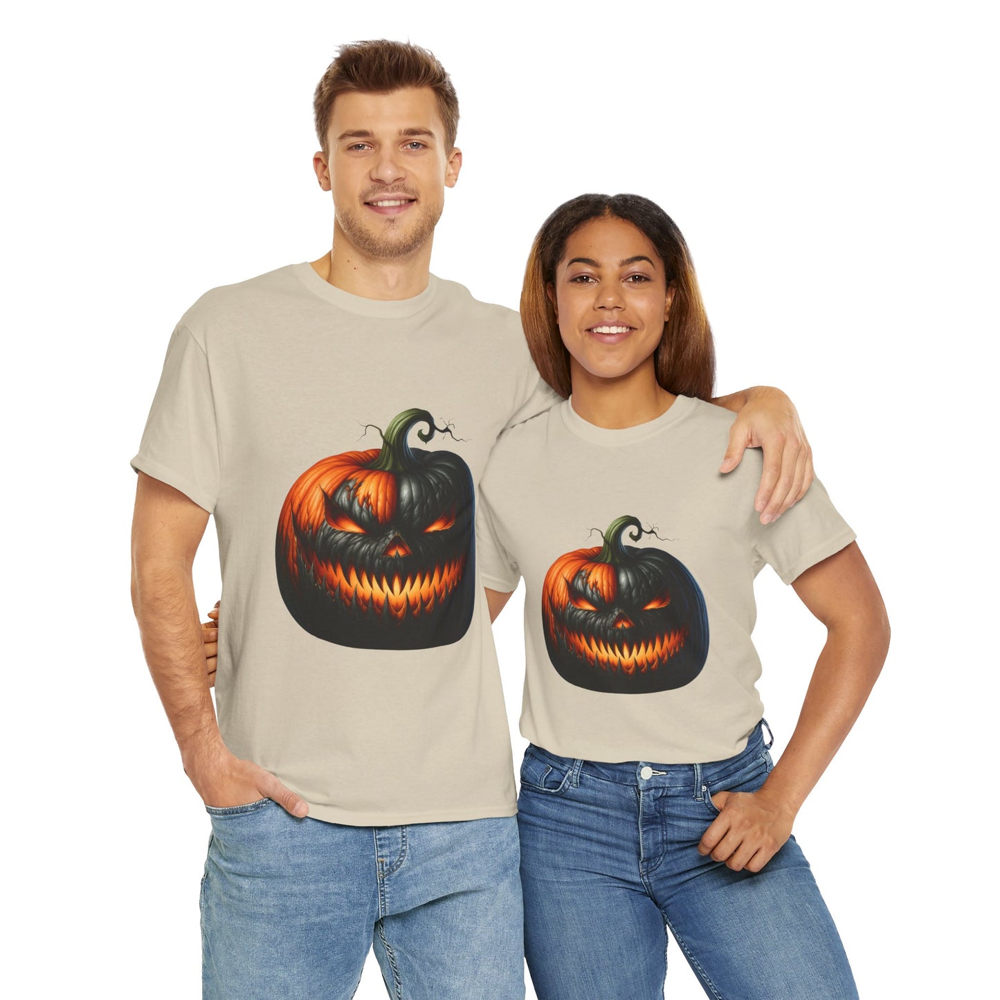 Sinister Pumpkin – Halloween Glow Tee