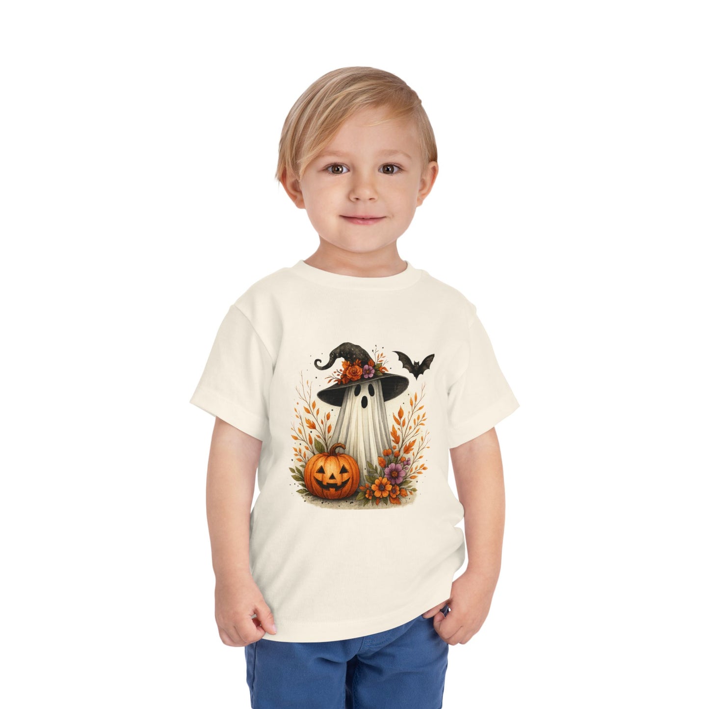 Toddler T-Shirt Friendly Ghost Halloween Tee