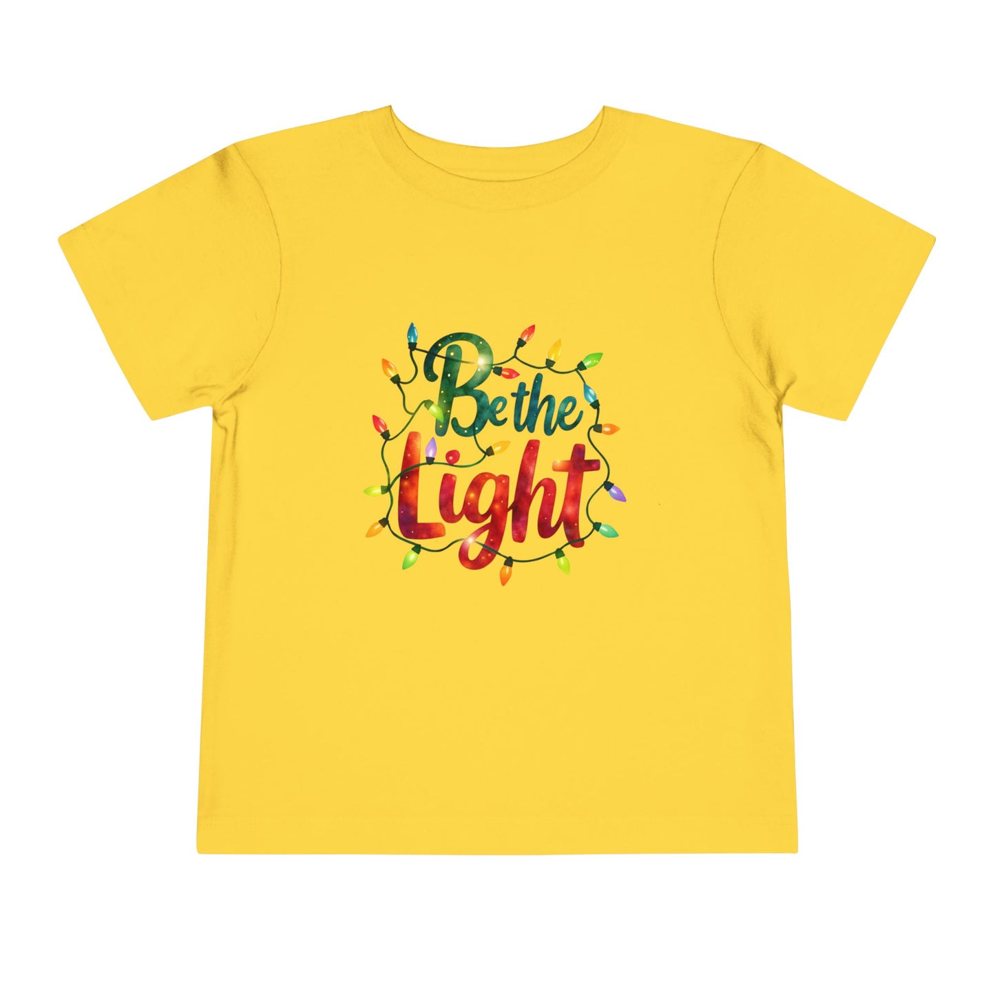 Be the Light Toddler Christmas Tee