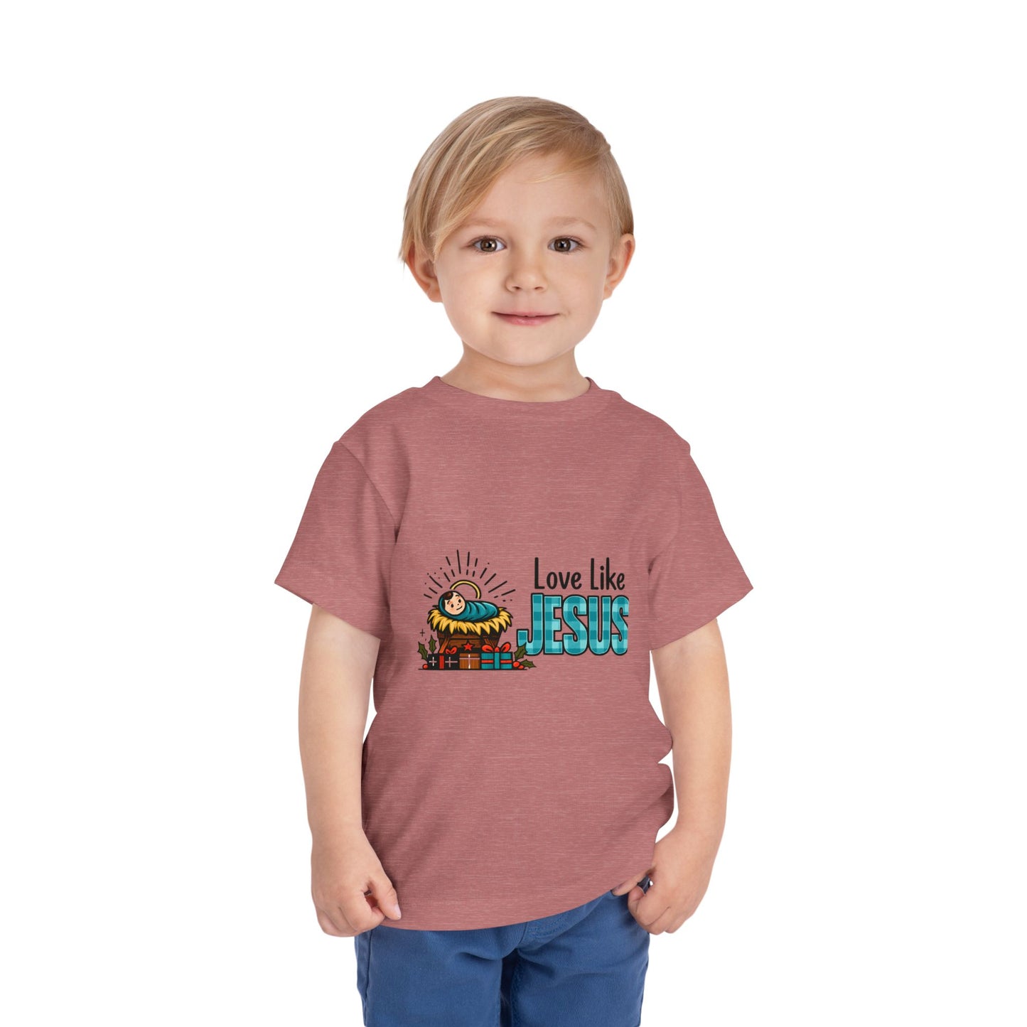 Love Like Jesus Toddler Christmas Tee