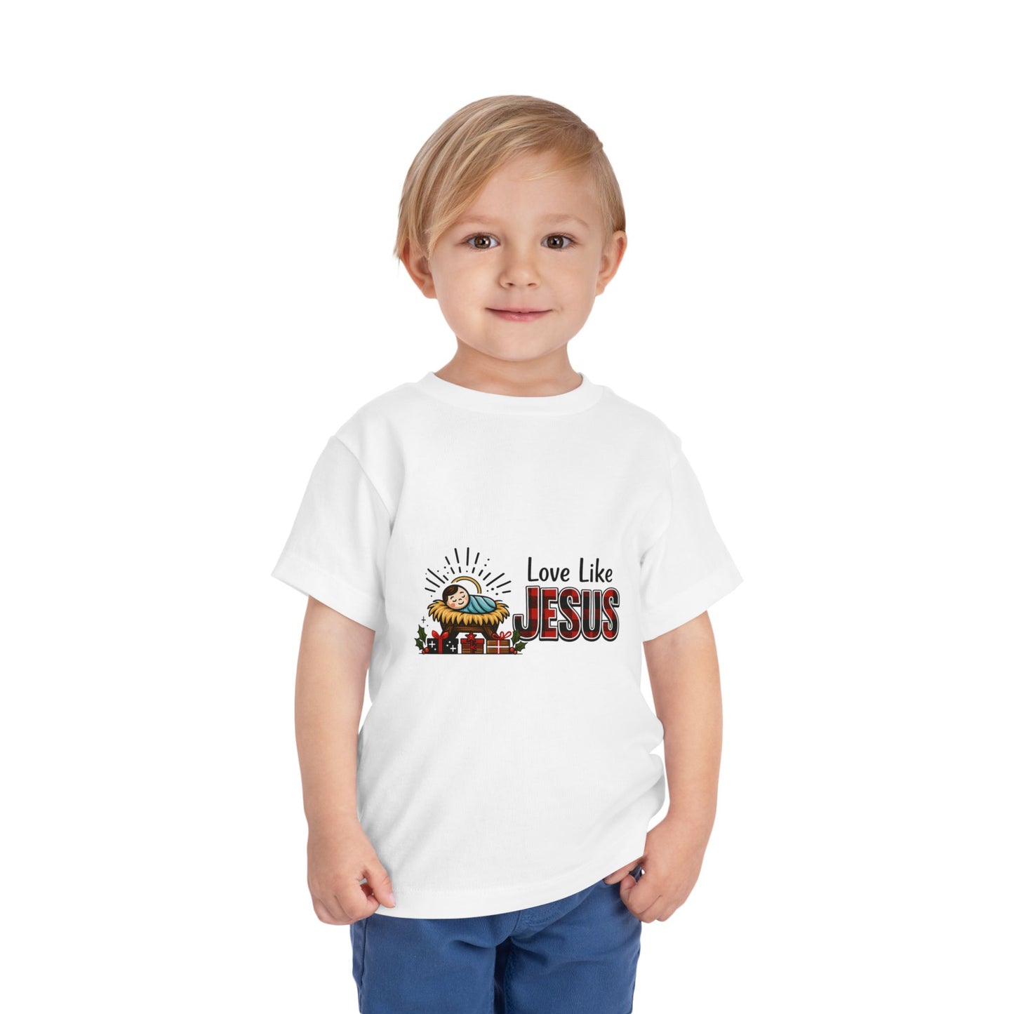 Baby Jesus Christmas Tee - Love Like Jesus Toddler Shirt