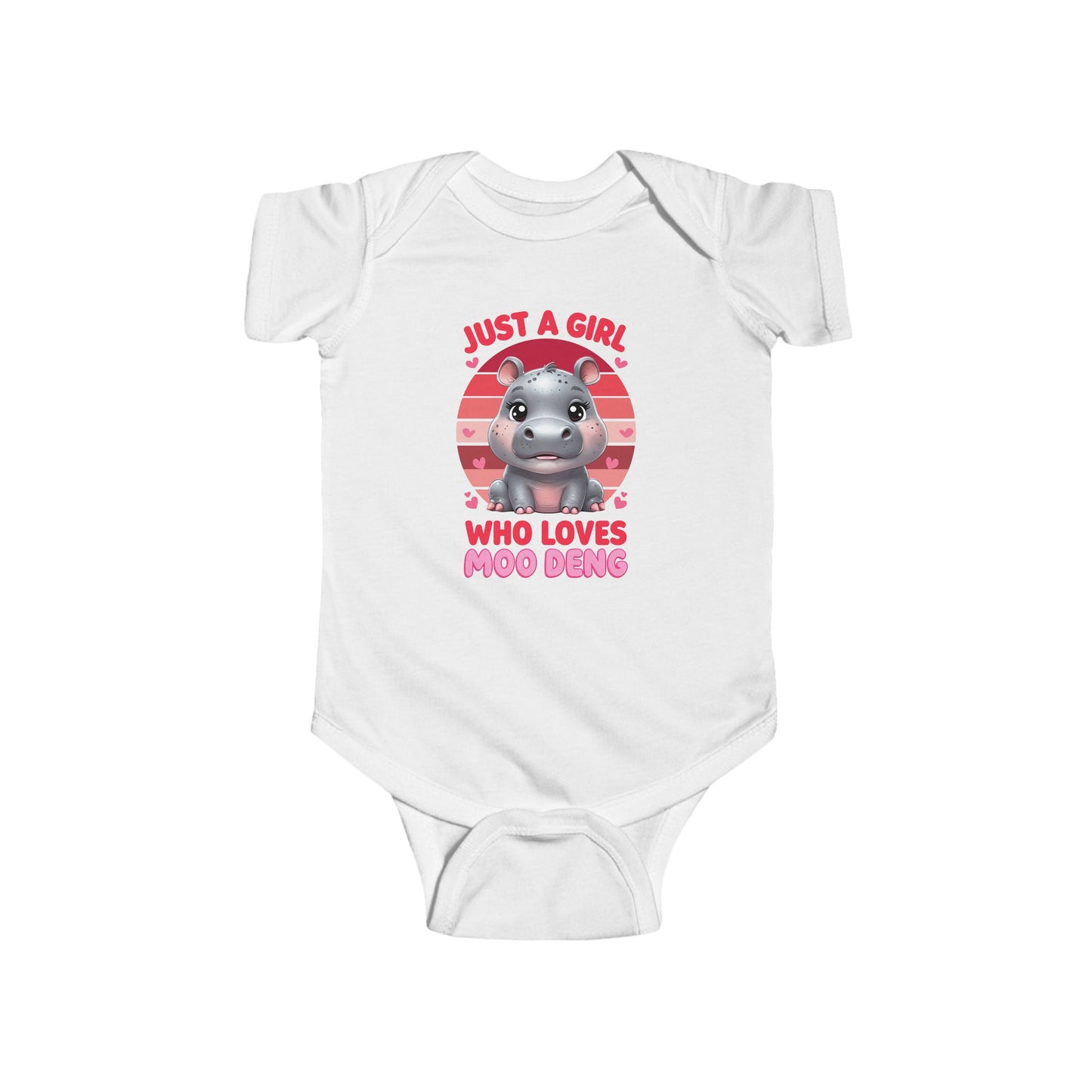 Adorable Infant Bodysuit - Just a Girl Who Loves Mugging, Cute Baby Clothes, Baby Shower Gift, Toddler Outfit, Animal Lover Apparel