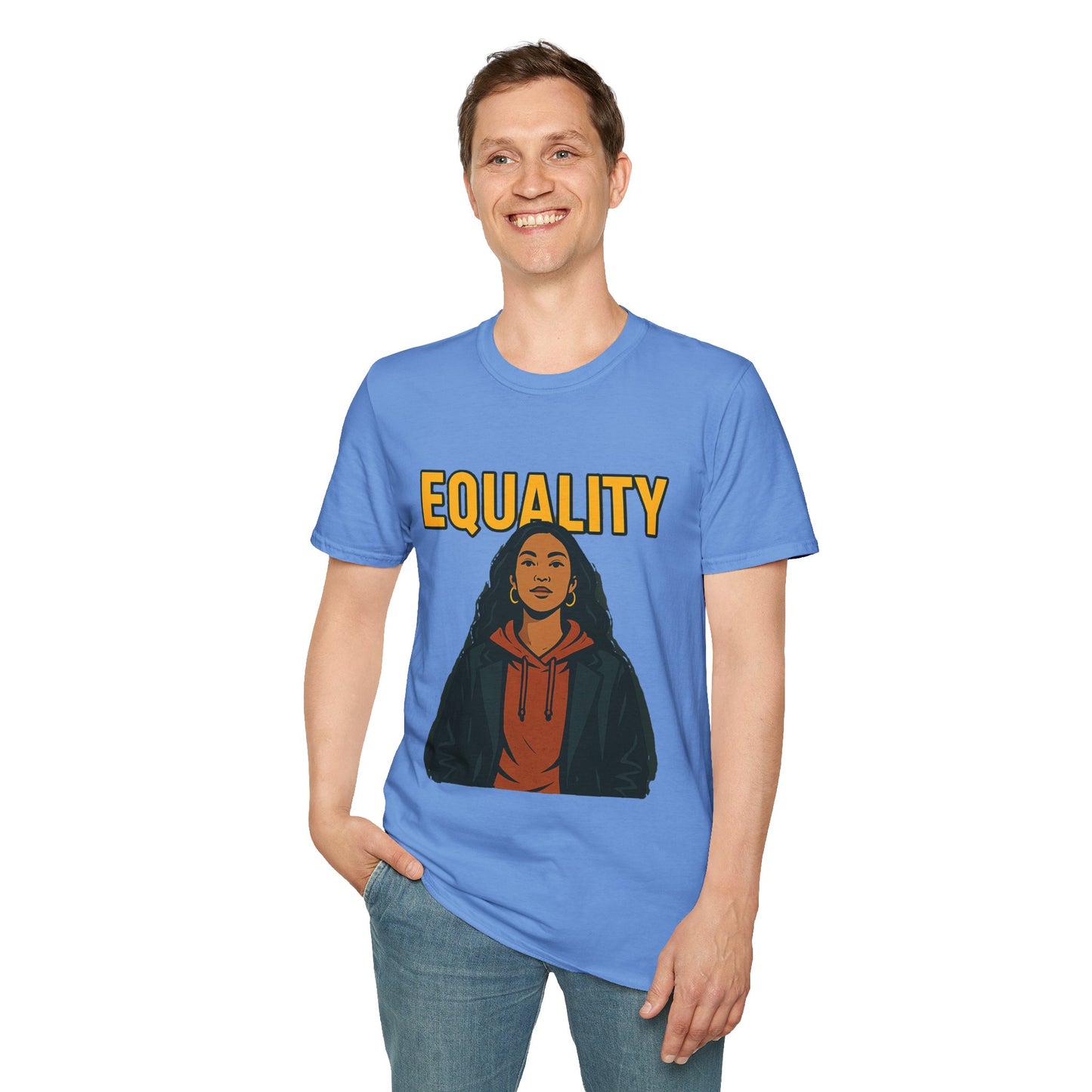 Equality Graphic T-Shirt for Activists, Unisex Tee, Motivational Shirt, Gift for Social Justice, Comfortable Wear for Every Day