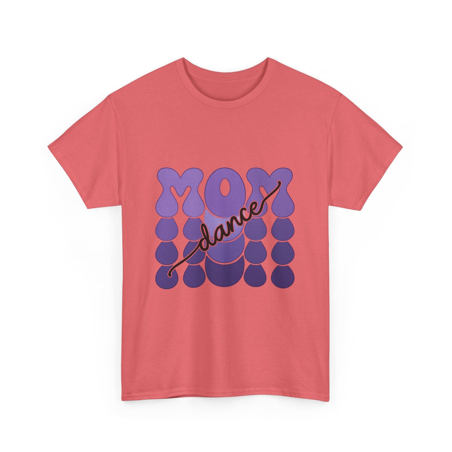 MOM Dance – Purple Letter Stage Spirit Tee