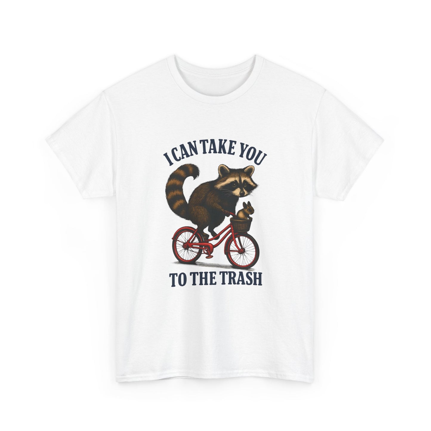 Raccoon Bike Ride: I Can Take You To The Trash Tee
